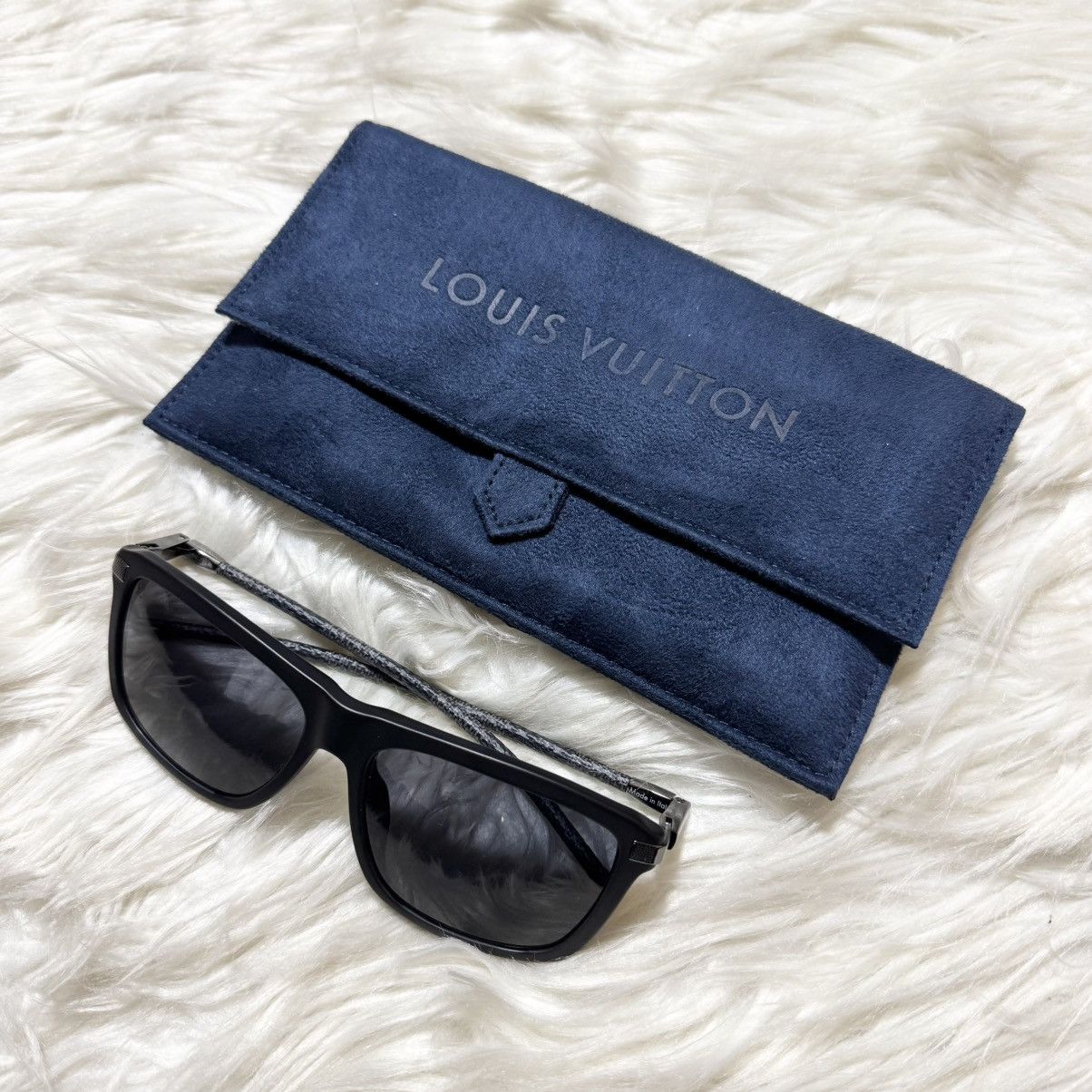 Louis Vuitton Louis Vuitton Alliance Sunglasses Z0771E Damier Graphite Size ONE SIZE - 1 Thumbnail