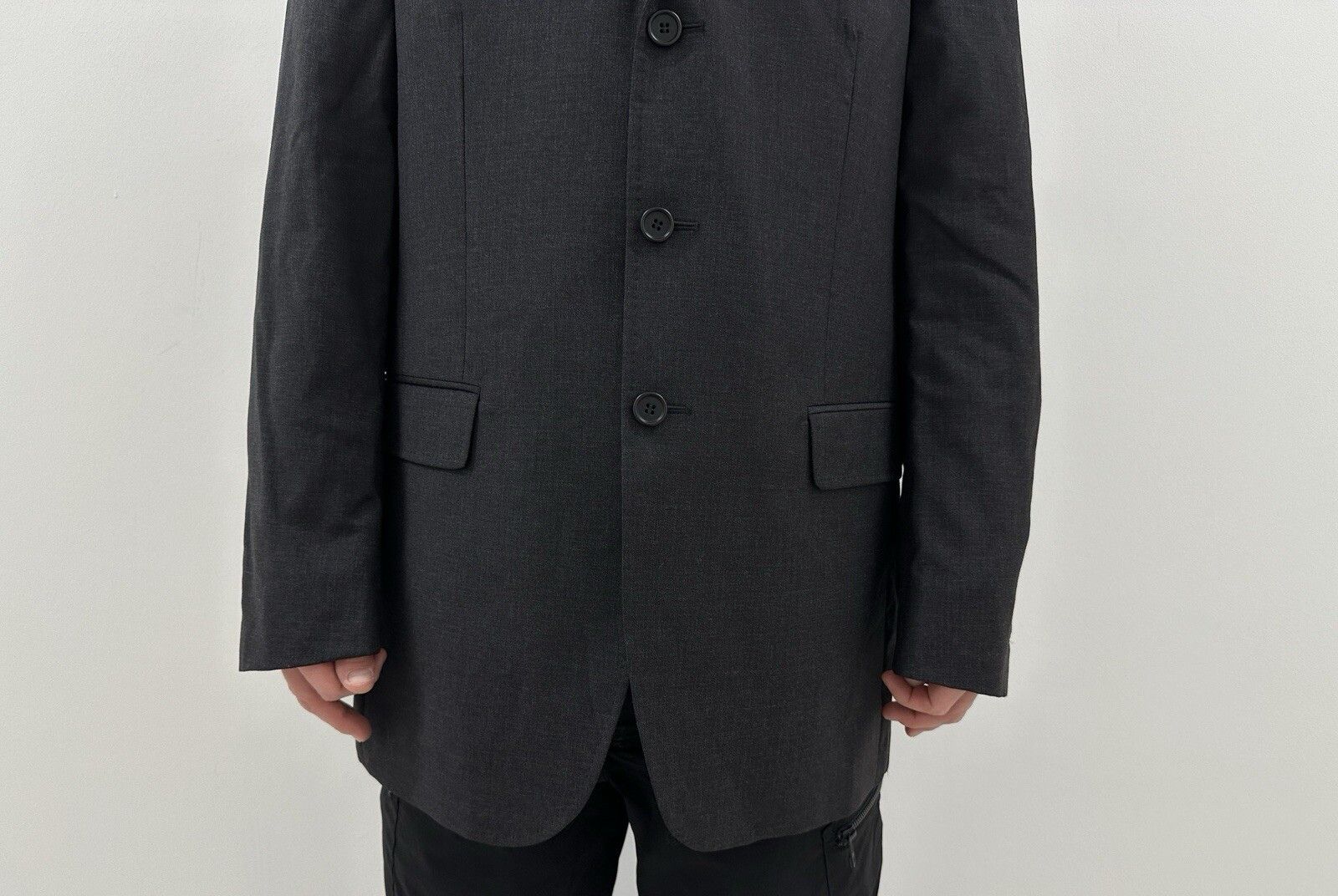 Alexander McQueen Vintage 2000s Alexander McQueen Blazer Jacket Rare Archive Size 52R - 4 Thumbnail