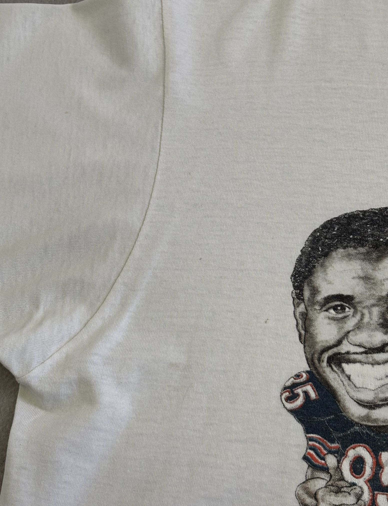 NFL × Vintage Chicago Bears 1987s NFL Screem Stars vintage T-Shirt Size US XL / EU 56 / 4 - 11 Thumbnail