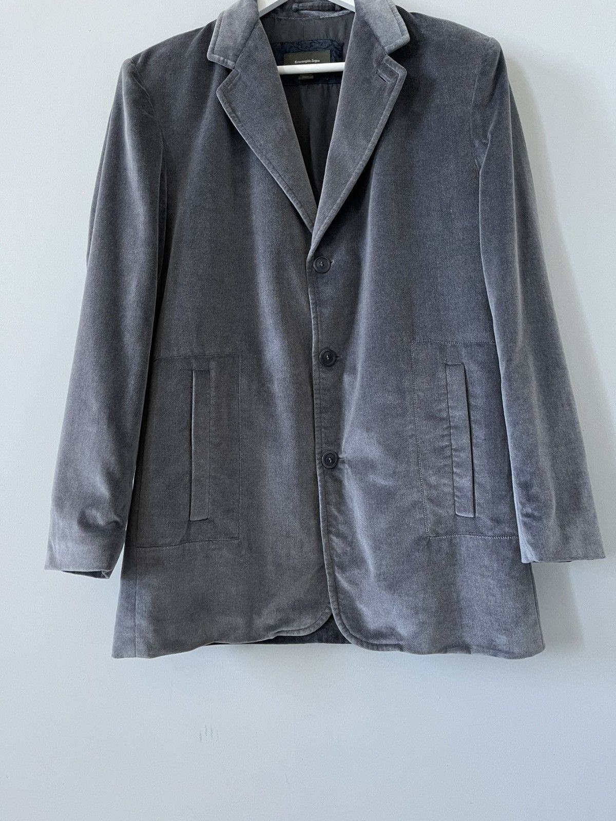 Ermenegildo Zegna Ermenegildo Zegna L'uomo Vouge Velvet Corduroy Blazer Jacket Size 42R - 4 Thumbnail