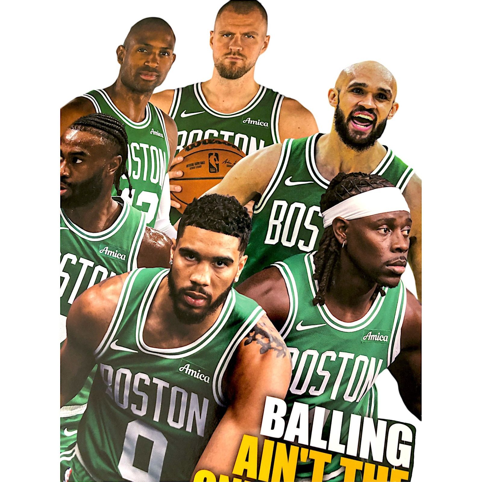 NBA Boston Celtics Authentic Fan NBC Sports Balling Poster Size ONE SIZE - 3 Thumbnail