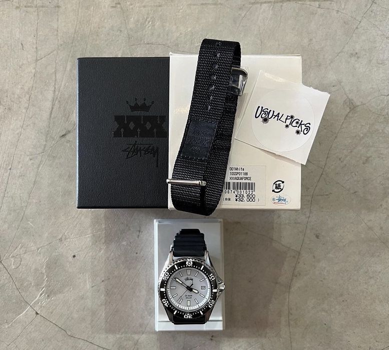 Stussy 30th Anniversary Seiko x Stussy Aquaforce Watches | Grailed