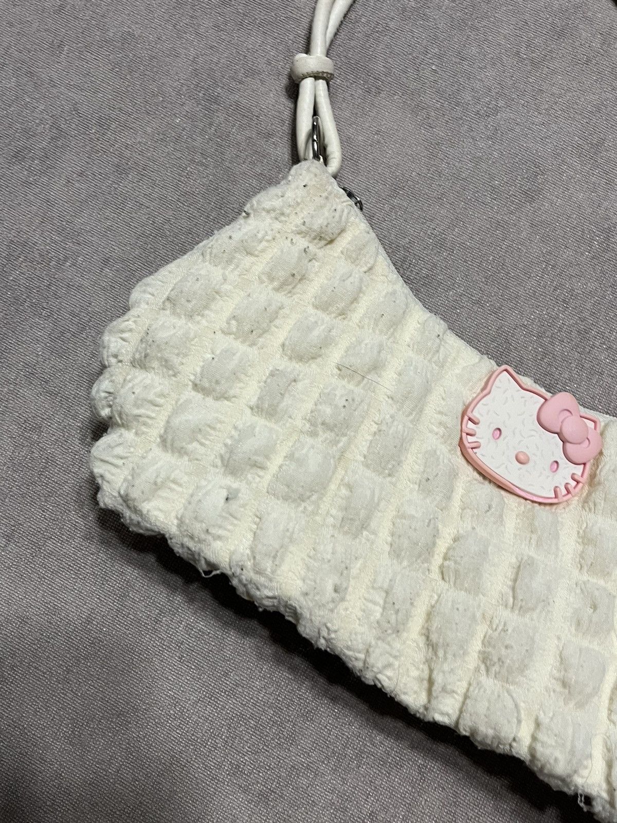 Other Hello Kitty Womens White Handle Bag Vintage Y2K Pink Cute Size ONE SIZE - 2 Thumbnail