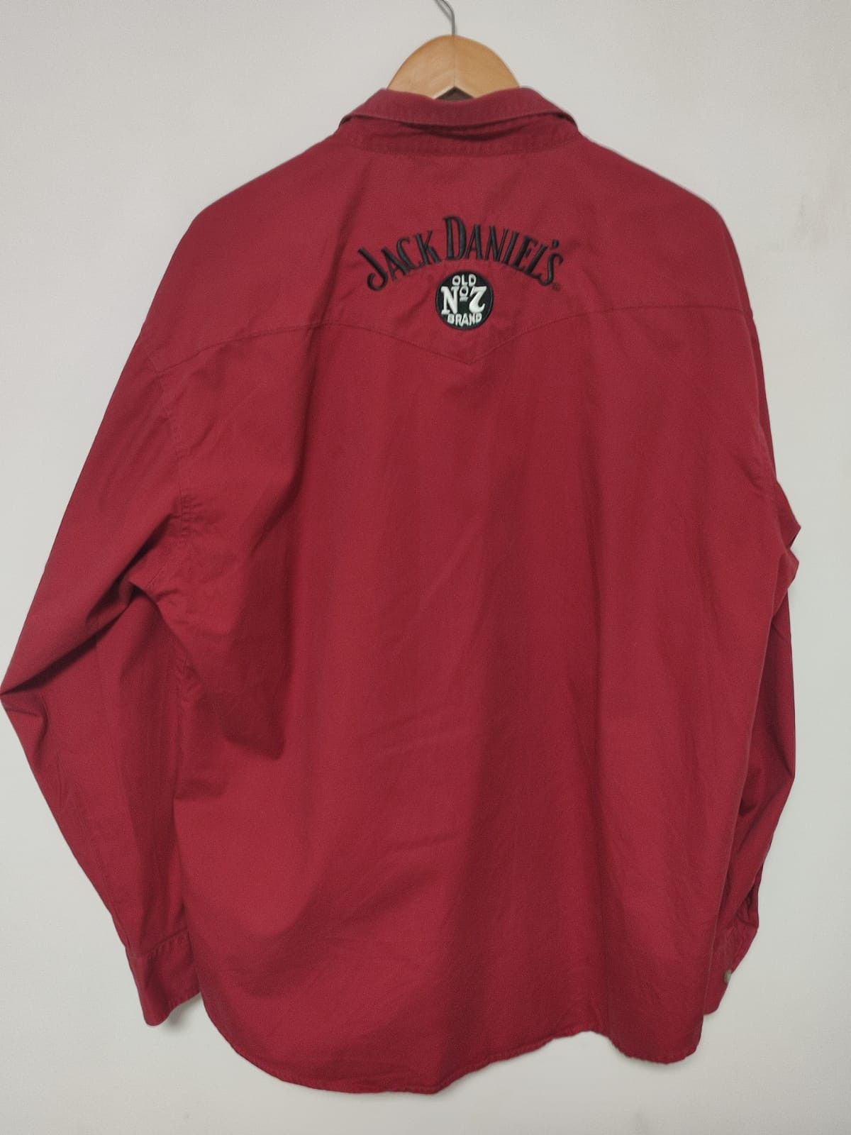Vintage × Wrangler Vintage denim Wrangler & Jack Daniel`s shirt Size US XL / EU 56 / 4 - 2 Thumbnail