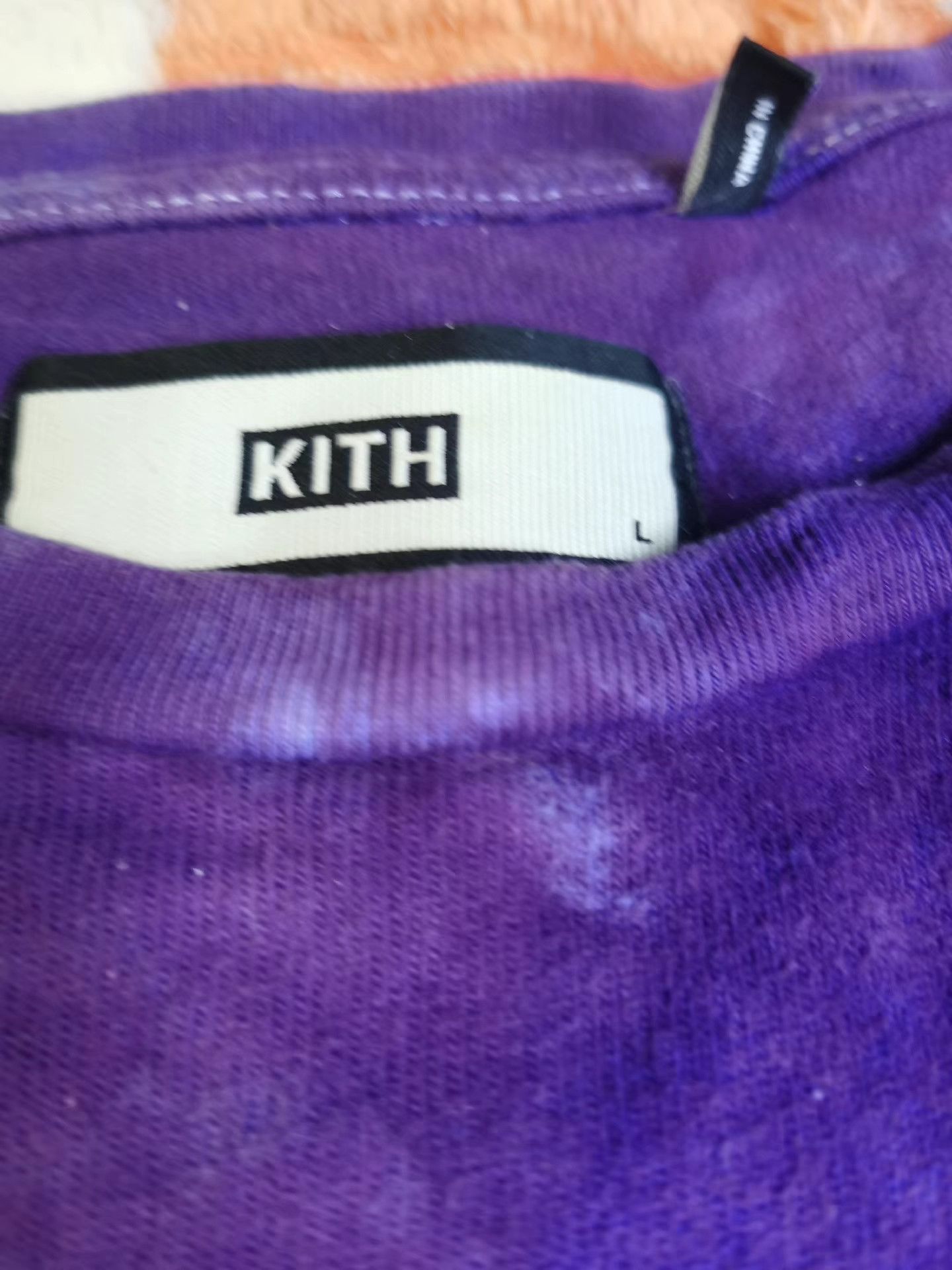 Kith Kith Purple Tie-Dye T-Shirt Size US L / EU 52-54 / 3 - 4 Thumbnail