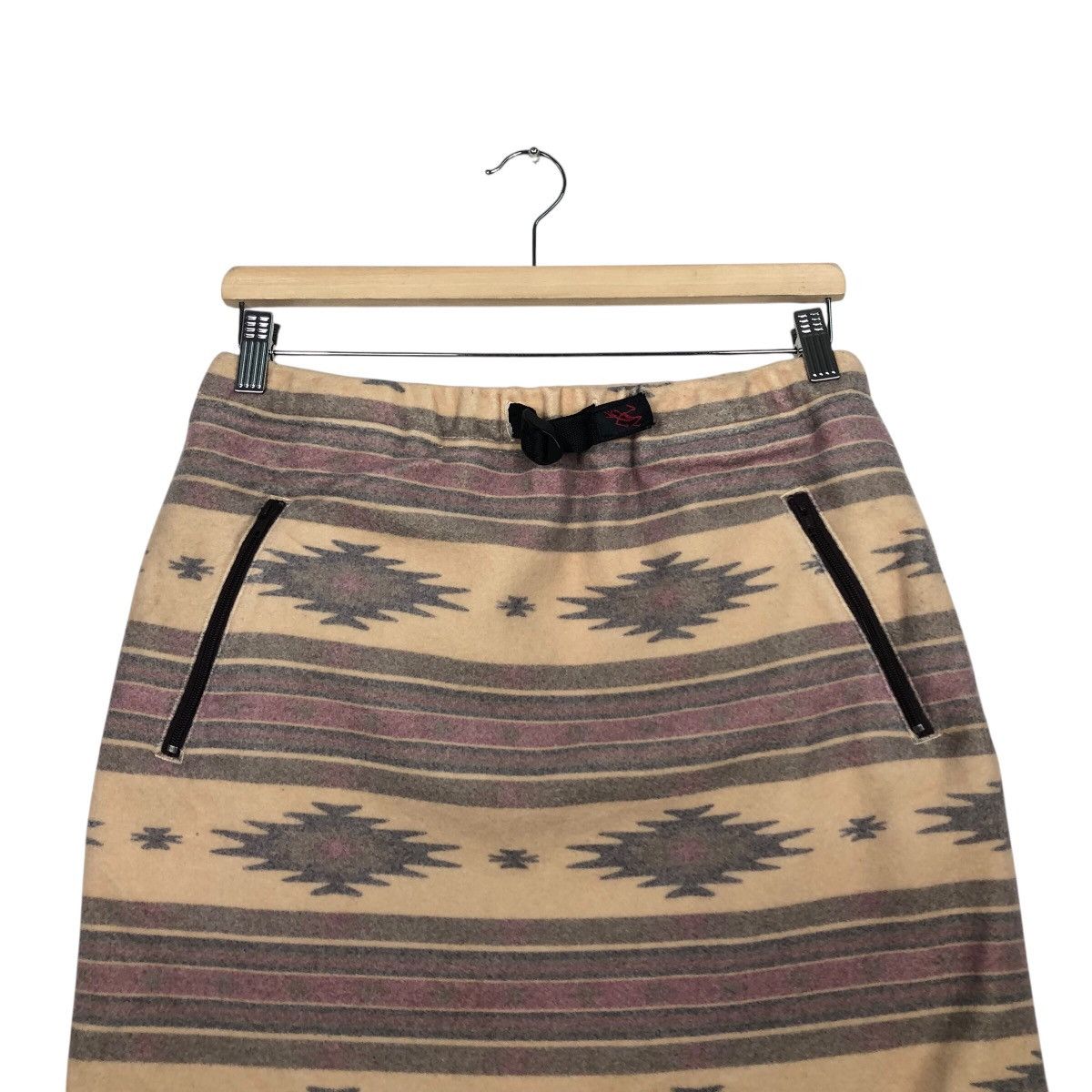 Gramicci 📌Vintage Wool Skirt Gramicci Navajo Native Aztec Design Usa Size 28" / US 6 / IT 42 - 4 Thumbnail