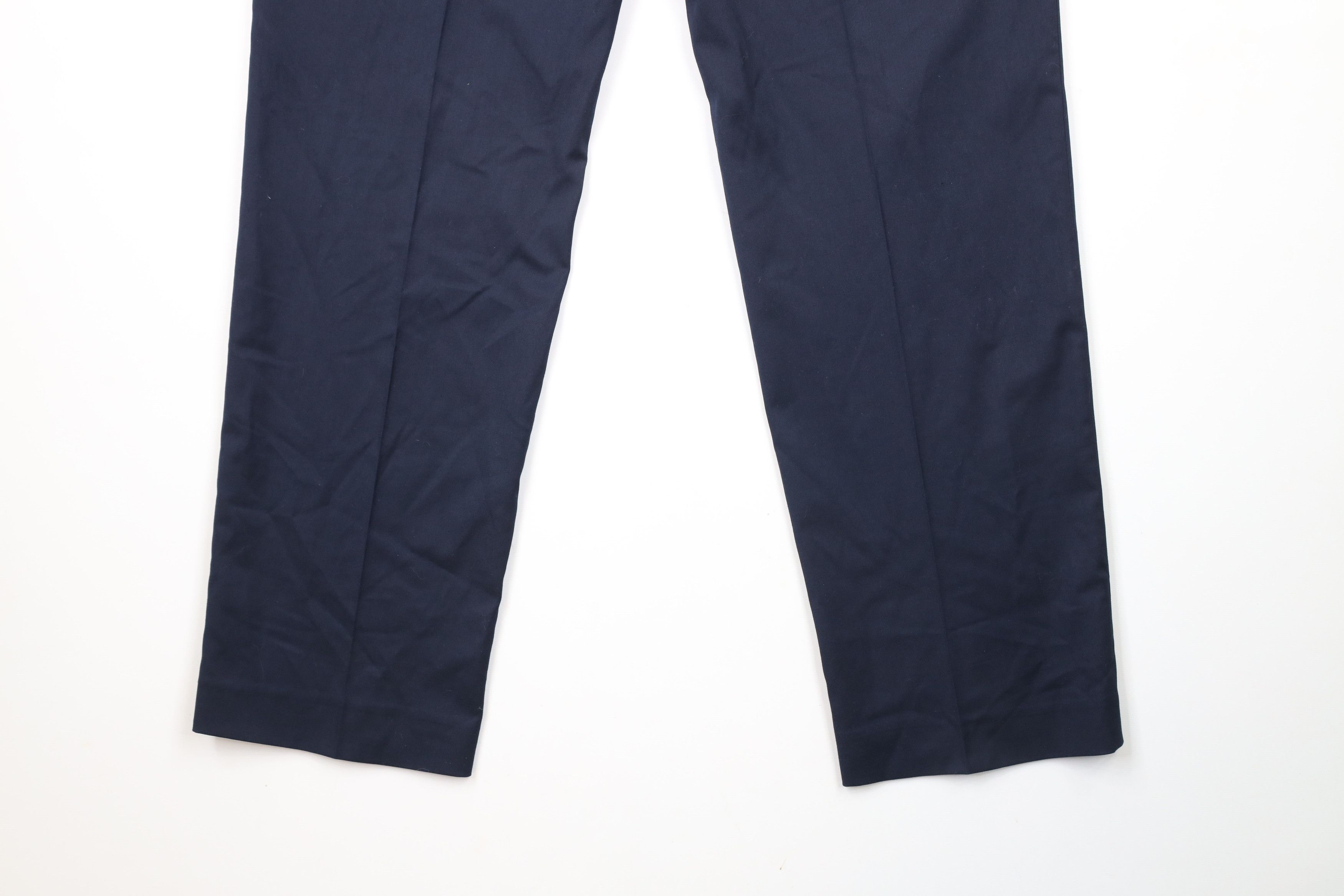 Ralph Lauren × Vintage Vintage Ralph Lauren Stretch Flat Front Chino Pants Blue Size US 36 / EU 52 - 11 Thumbnail