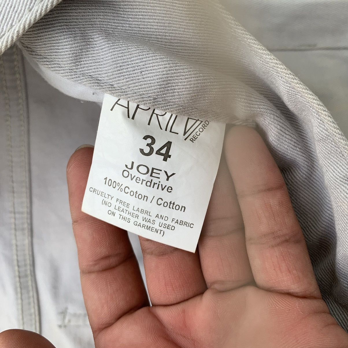 April 77 × Japanese Brand APRIL 77 JOEY OVERDRIVE JEANS Size US 34 / EU 50 - 11 Thumbnail