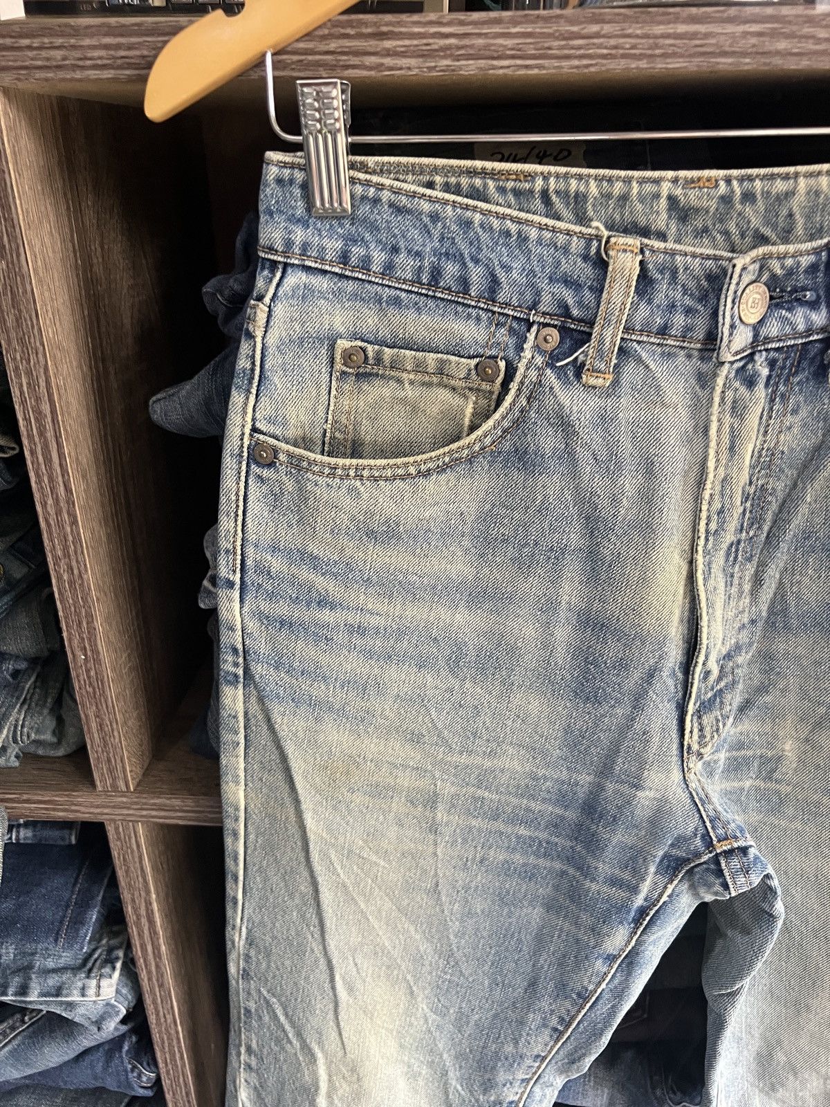 Big John 🔥Vintage Big John Distressed Denim Size US 28 / EU 44 - 4 Thumbnail