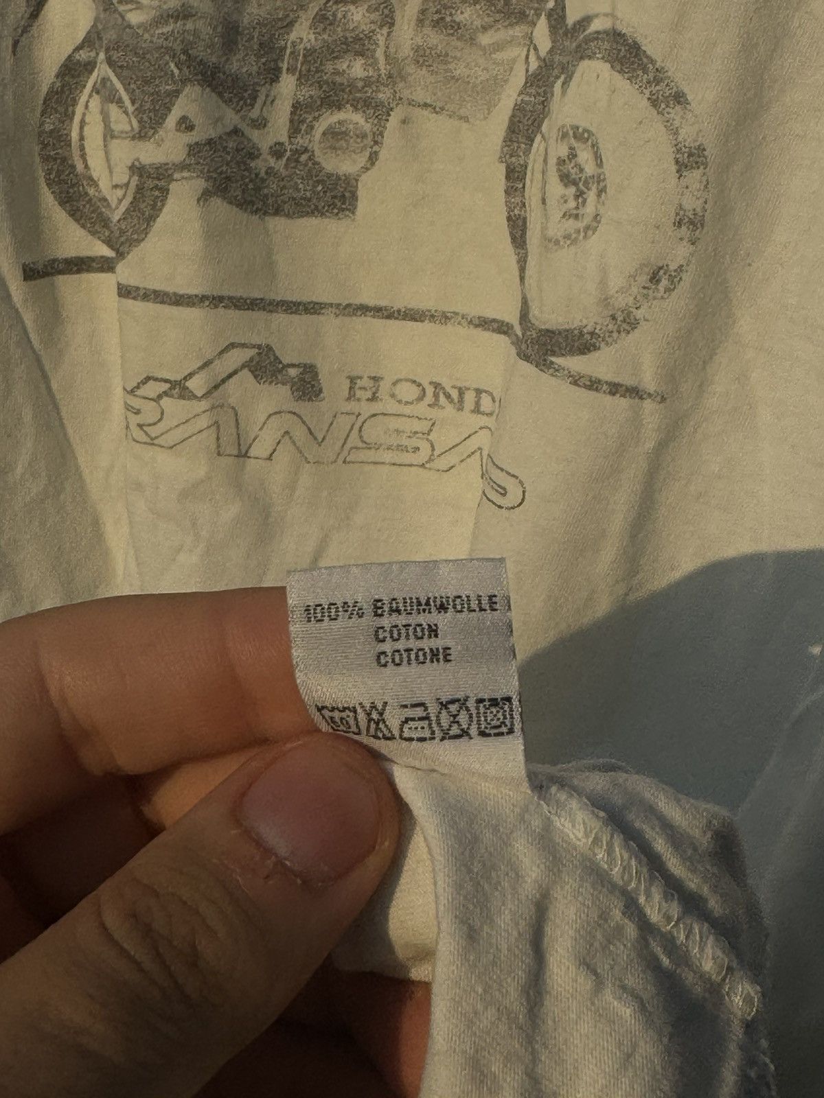 Vintage 90’s Vintage Honda Transalp Promo Moto Racing tee Size US L / EU 52-54 / 3 - 15 Thumbnail
