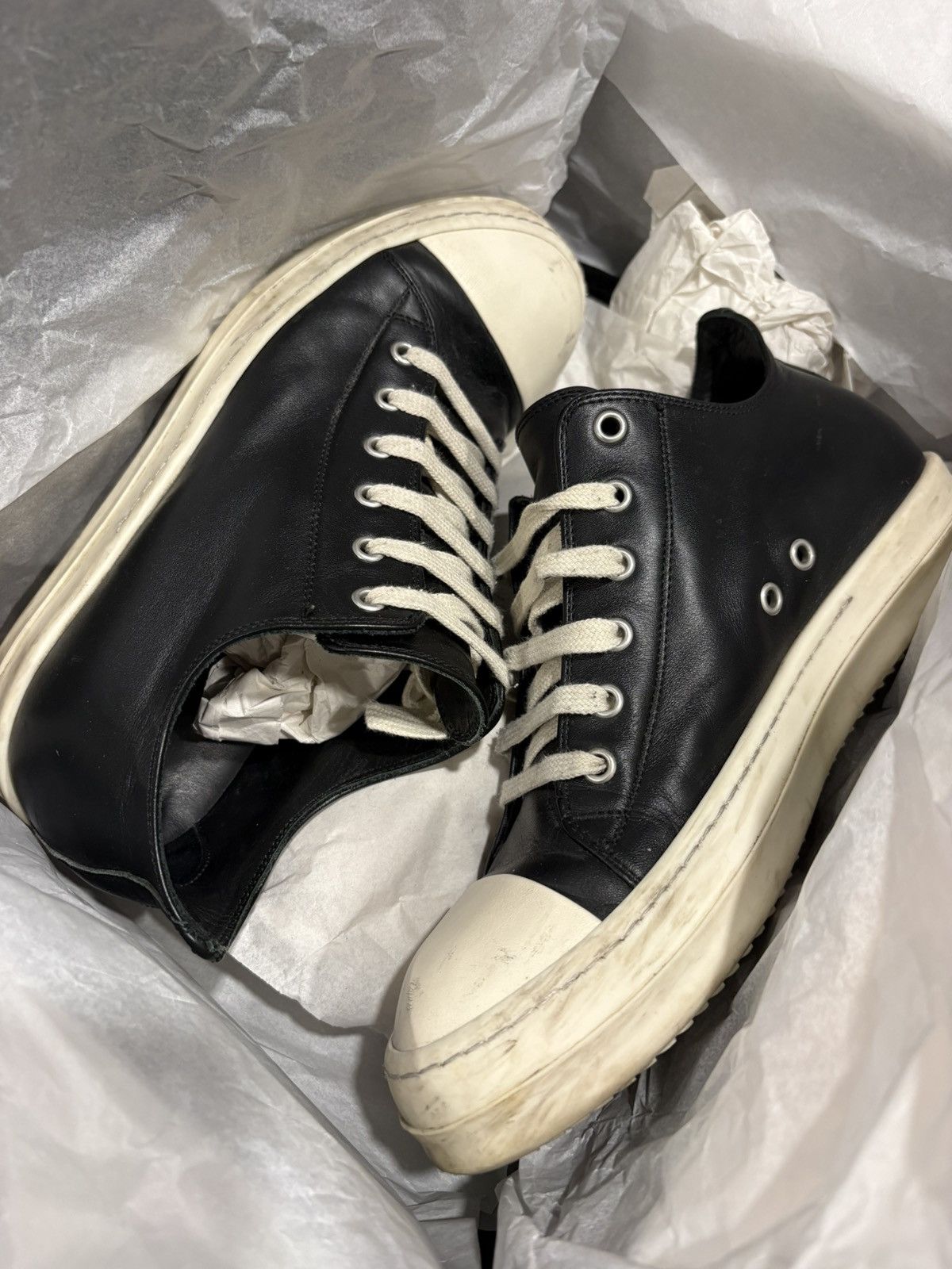 Rick Owens Rick Owens Ramones mainline CIB SIZE 40 Size US 9 / EU 42 - 6 Thumbnail