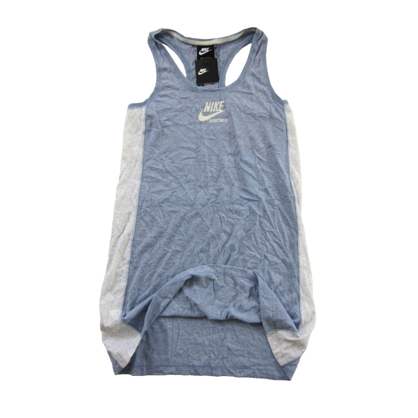 Nike Nike Sportswear Tank Dress Small Blue Cotton Jersey Dress Woman Size S / US 4 / IT 40 - 5 Thumbnail