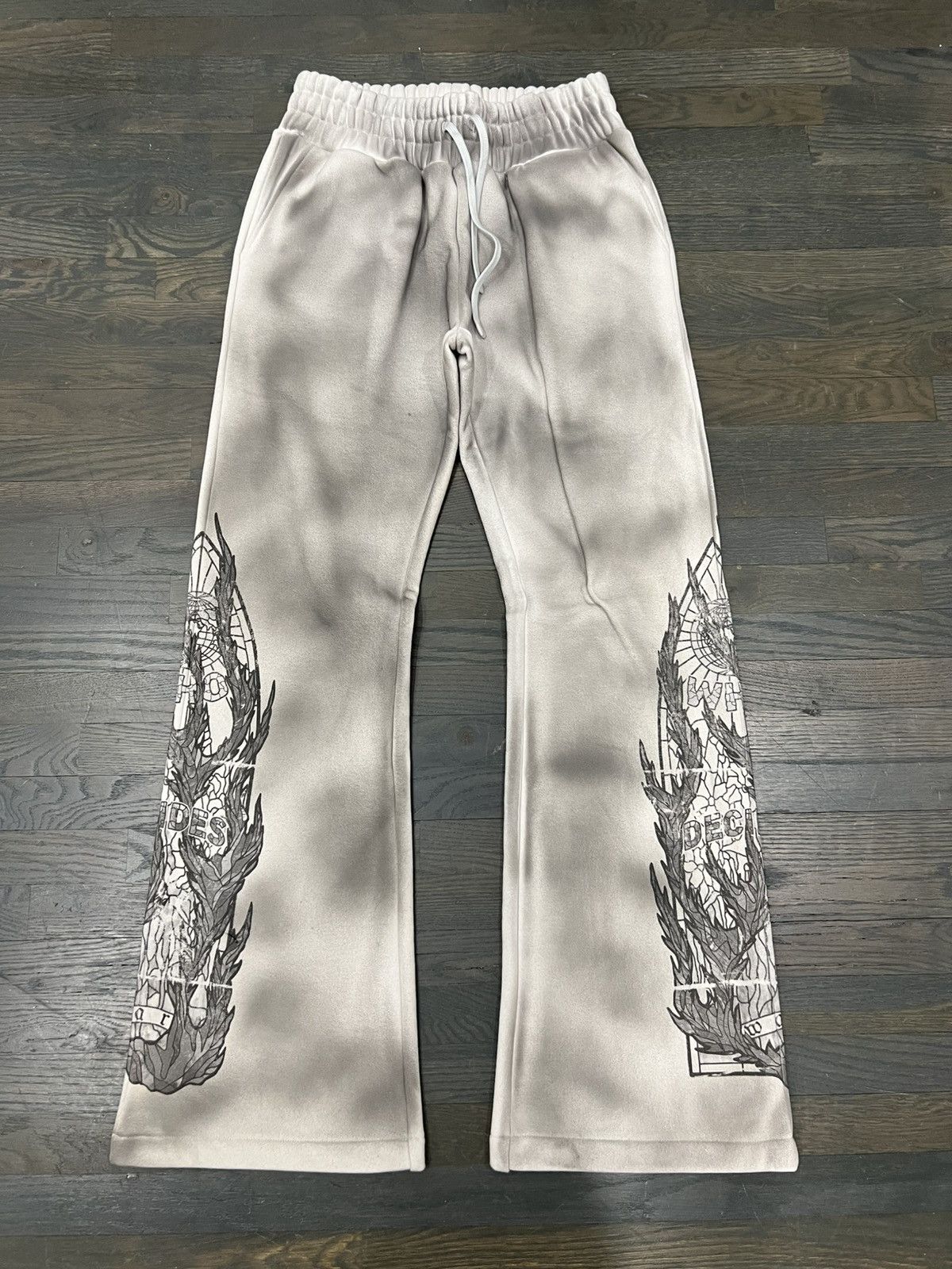 Who Decides War Flame glass sweatpants Size US 30 / EU 46 - 1 Thumbnail