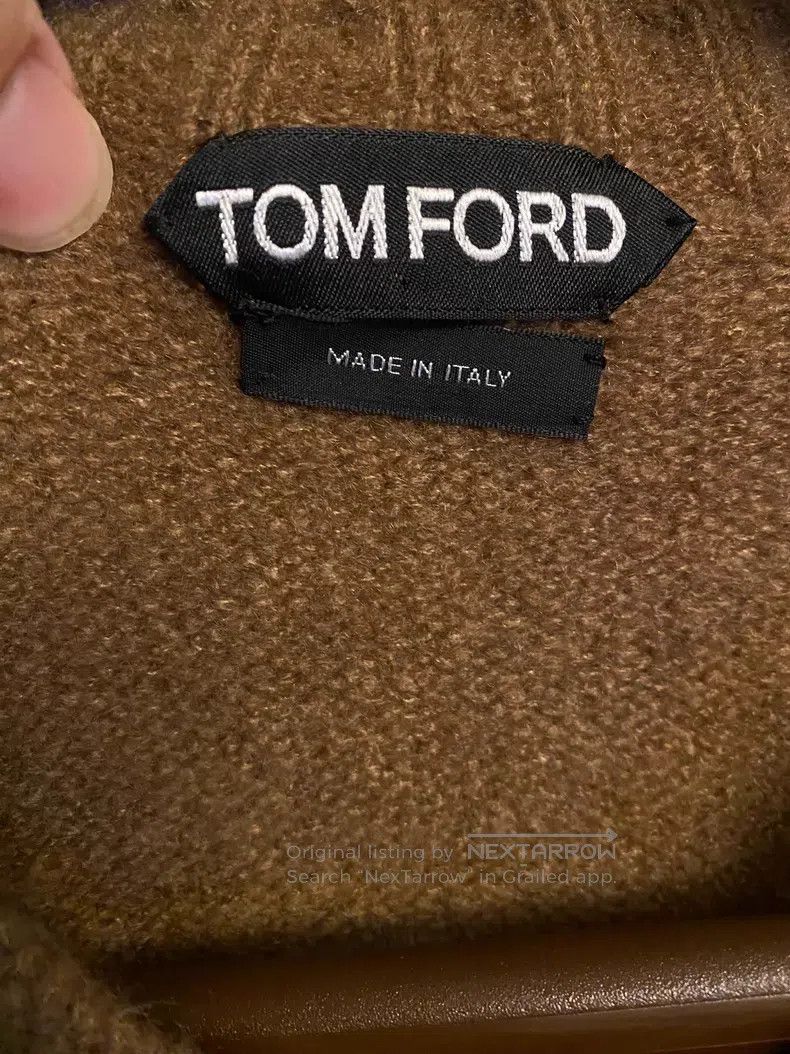 Tom Ford Tom Ford Cashmere and silk blend knit sweater coat Size US L / EU 52-54 / 3 - 4 Thumbnail
