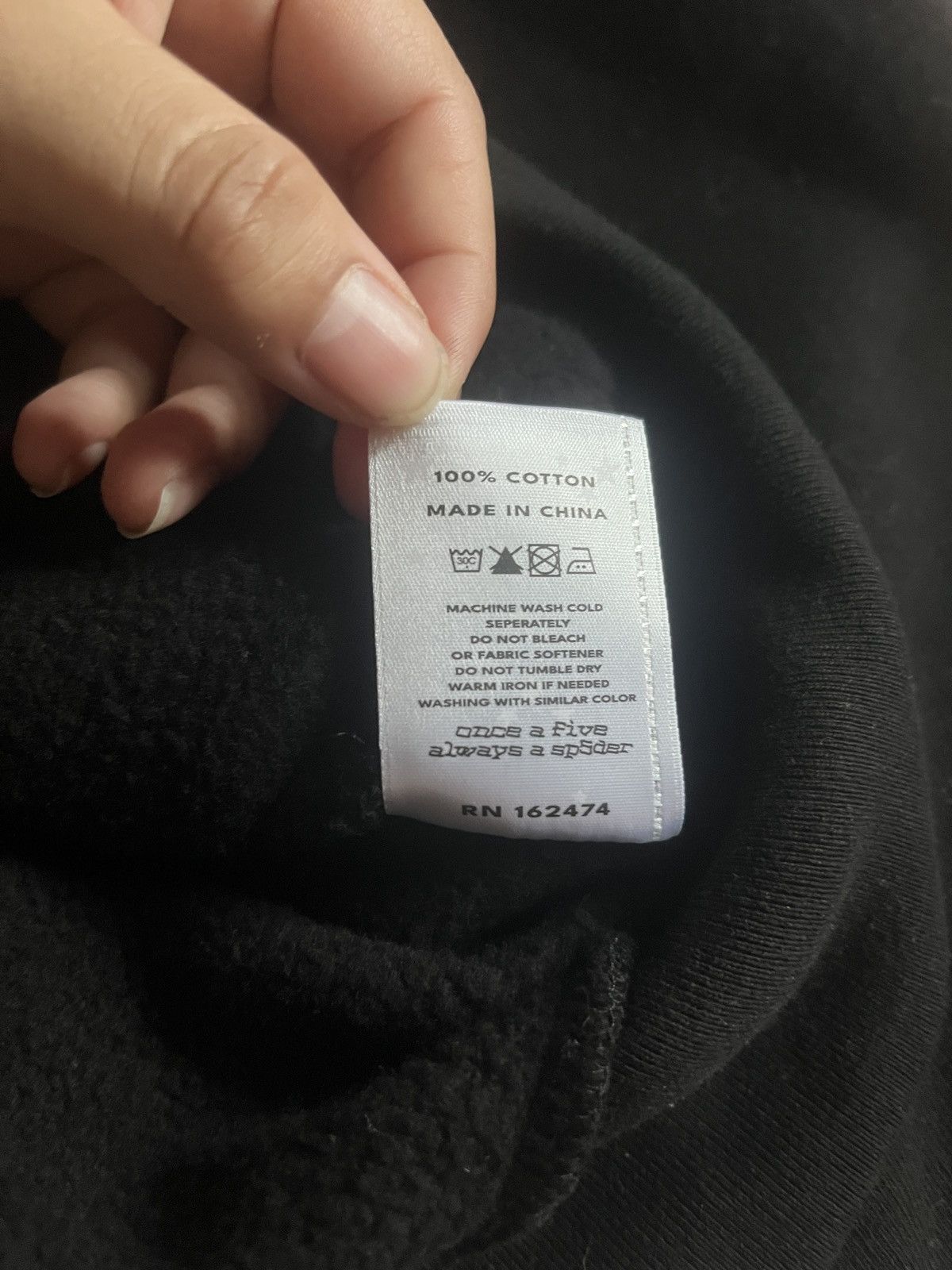 Sp5der Sp5der zipup hoodie “black/black” Size US S / EU 44-46 / 1 - 5 Thumbnail