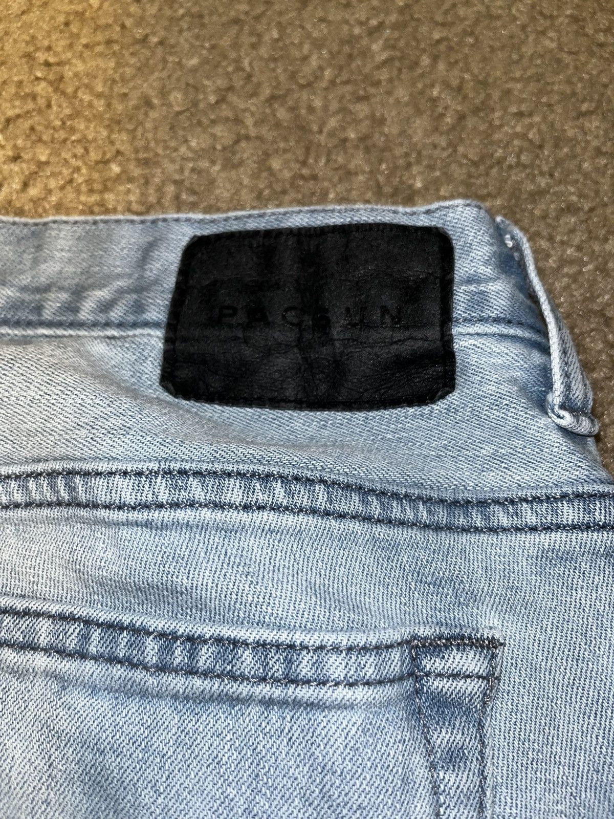 Designer Pascun Jeans Light blue Size 28x30- ships within 1 day Size US 28 / EU 44 - 4 Thumbnail