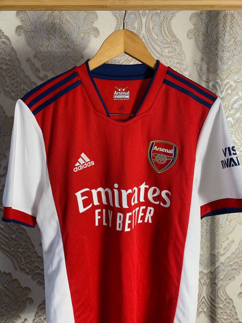 Adidas VERY RARE ADIDAS FC ARSENAL LONDON ENGLAND SOCCER JERSEY Y2K Size US L / EU 52-54 / 3 - 2 Thumbnail