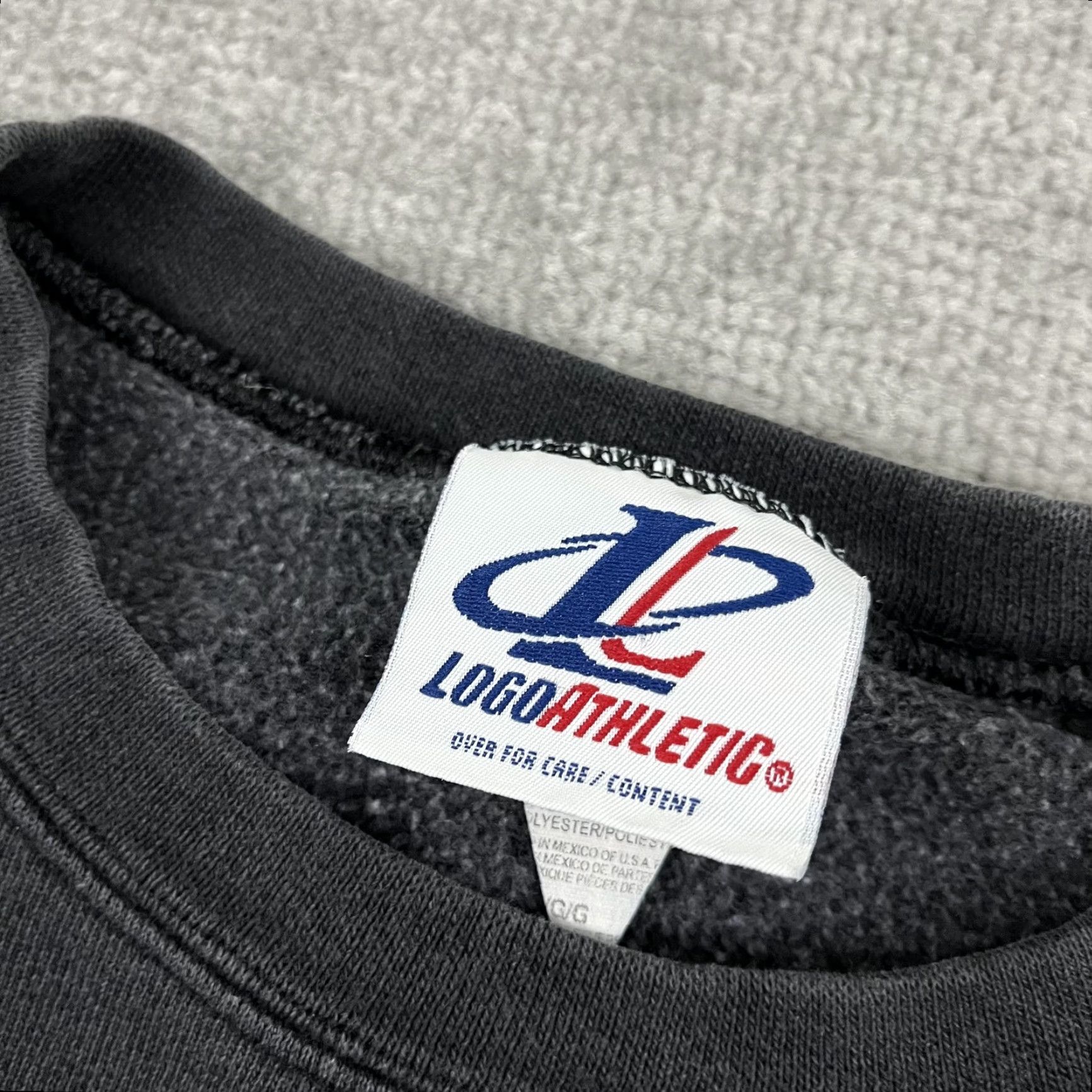 Logo Athletic VINTAGE Pittsburgh Steelers Sweatshirt Mens Large Faded Black Logo Athletic Crew 90s Mens Size US L / EU 52-54 / 3 - 3 Thumbnail