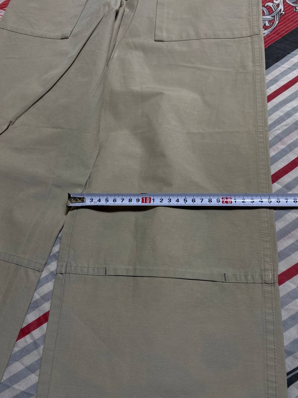 Japanese Brand Dirty Painted Distressed Thrashed Faded Baggy Jeans Y2K Size US 30 / EU 46 - 11 Thumbnail