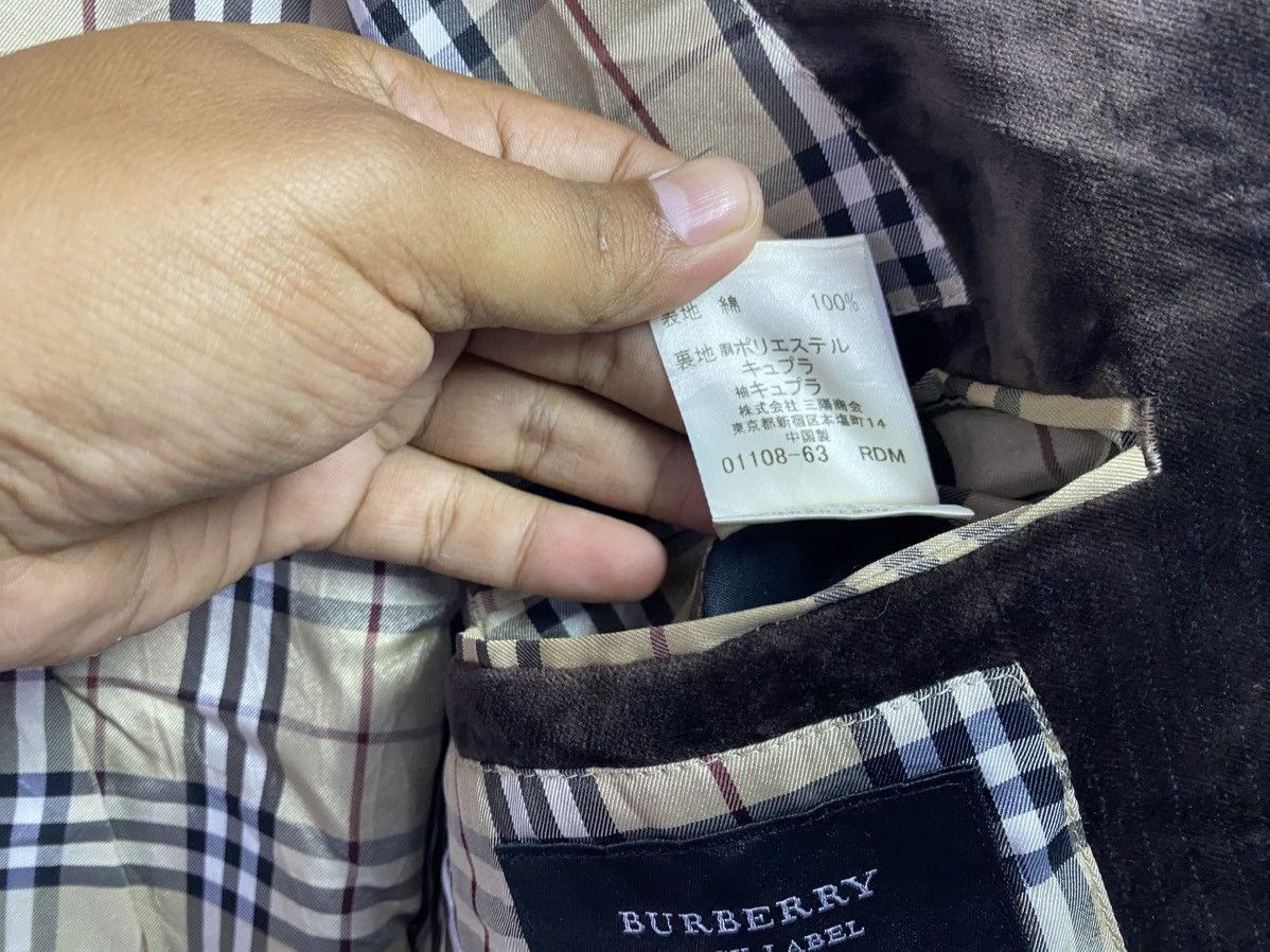 Burberry Burberry Coat velvet brown colour Size 40R - 10 Thumbnail