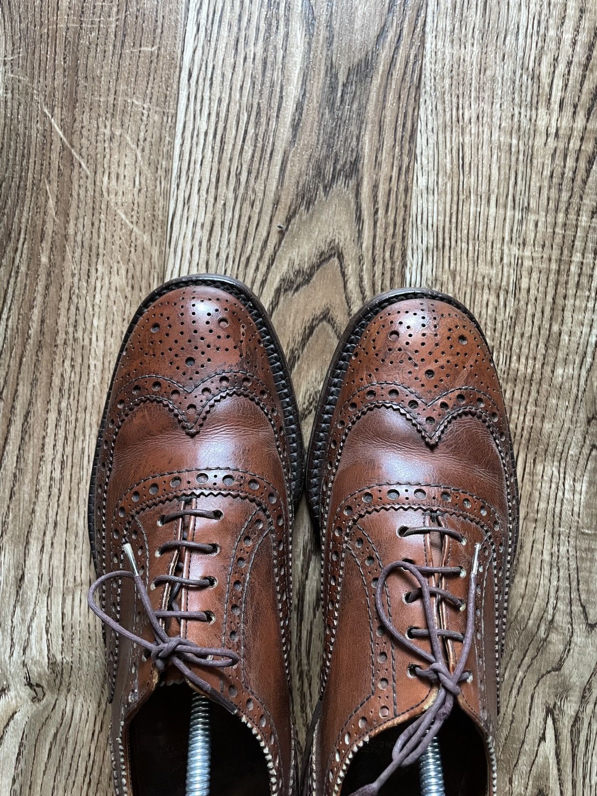 Grenson Grenson Design benchmade Oxford Brogues leather Shoes Size US 7.5 / EU 40-41 - 5 Thumbnail