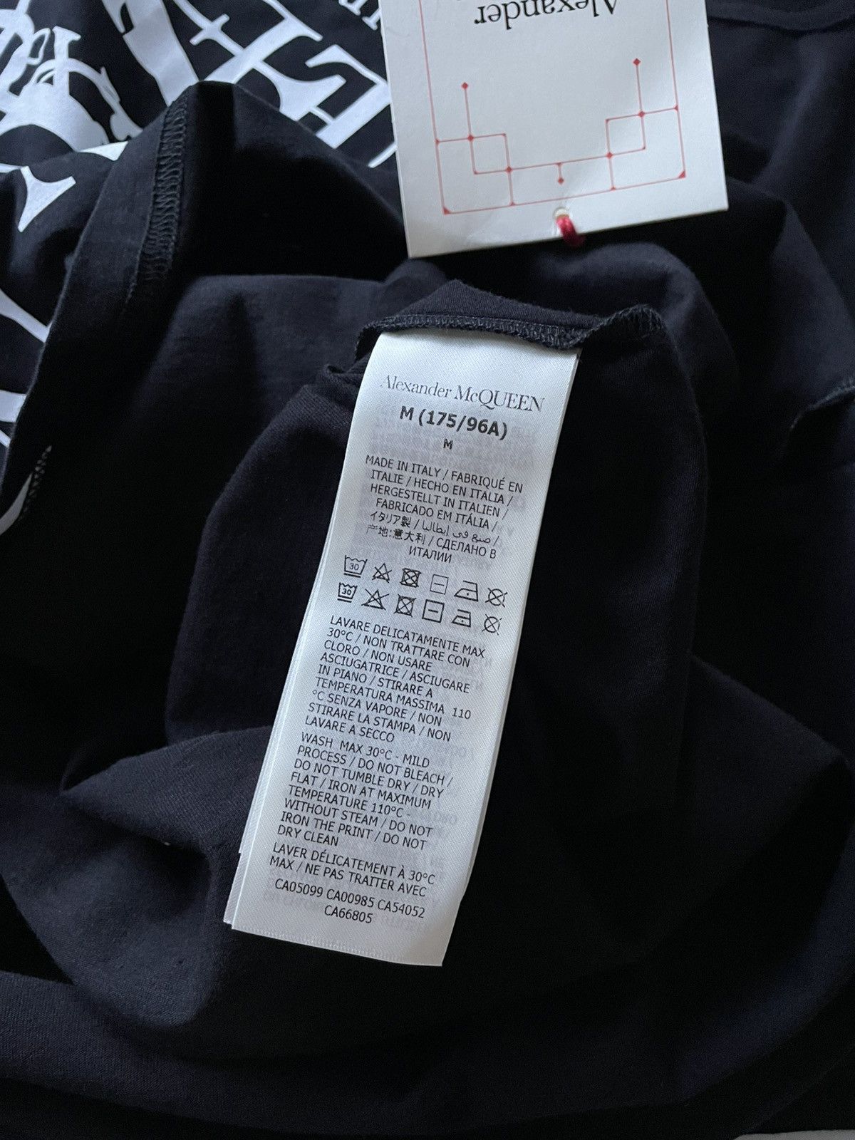 Alexander McQueen ALEXANDER MCQUEEN LOGO PRINT TEE Size US M / EU 48-50 / 2 - 9 Thumbnail