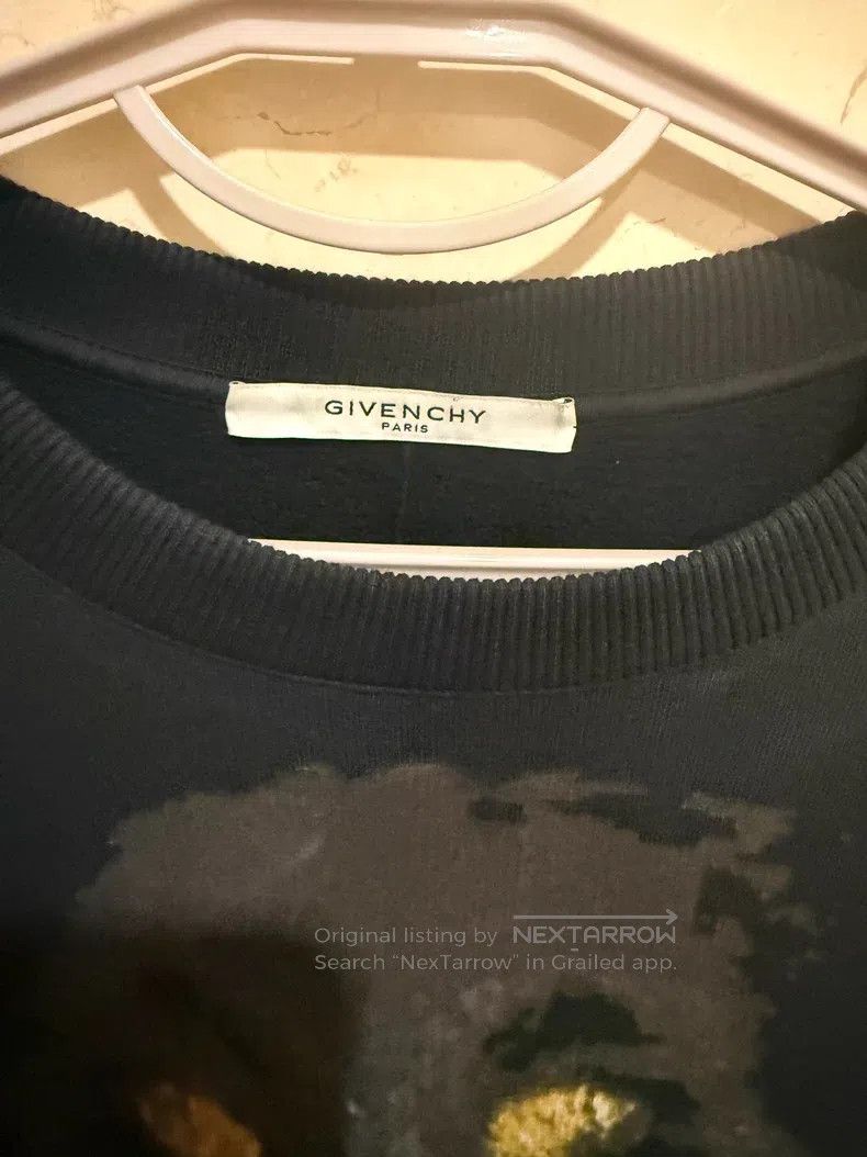 Givenchy Givenchy Black Letter Graffiti Printed Short Sleeve T-shir Size US M / EU 48-50 / 2 - 2 Thumbnail
