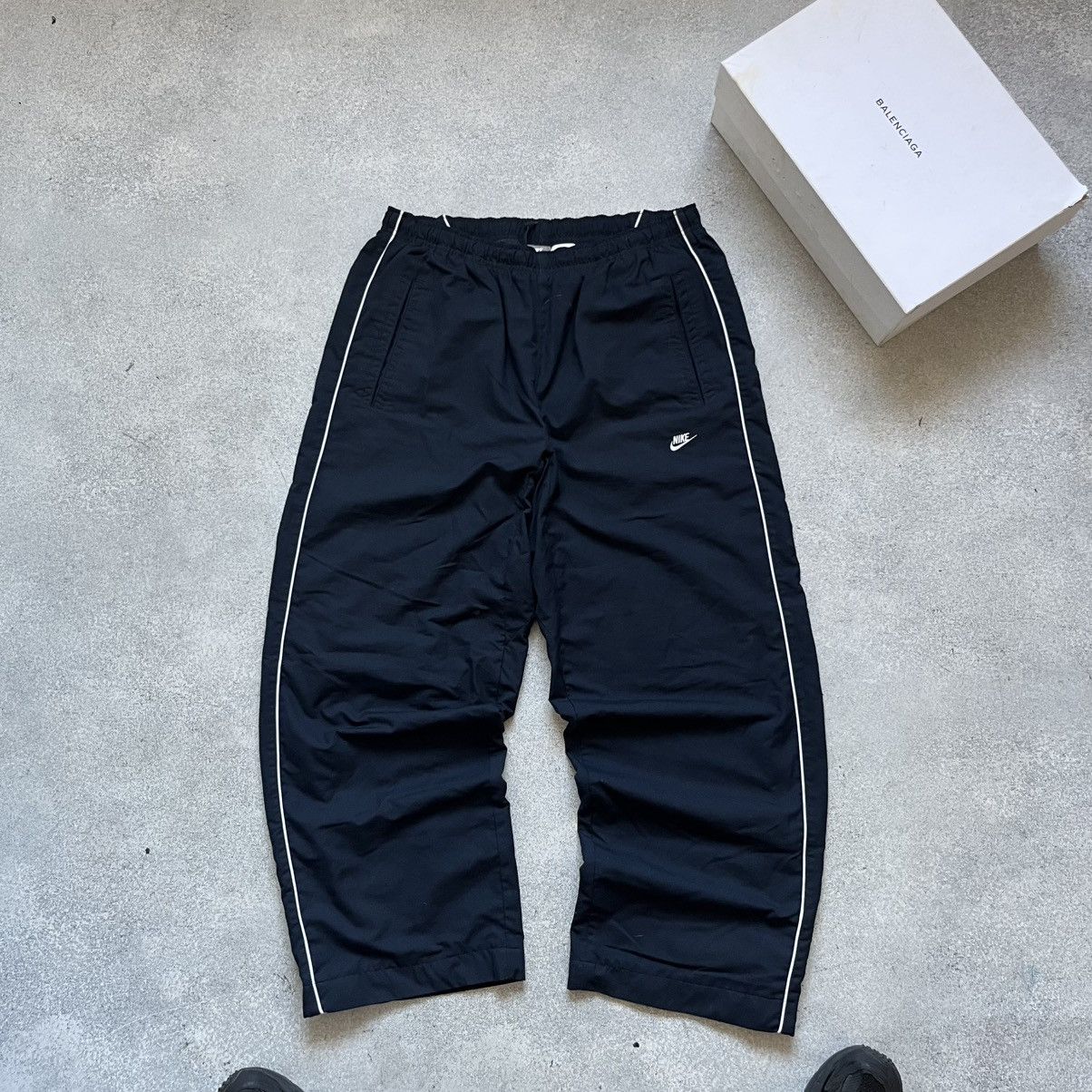Nike Vintage Y2K Nike Track Pants Baggy Nylon Size US 36 / EU 52 - 1 Thumbnail