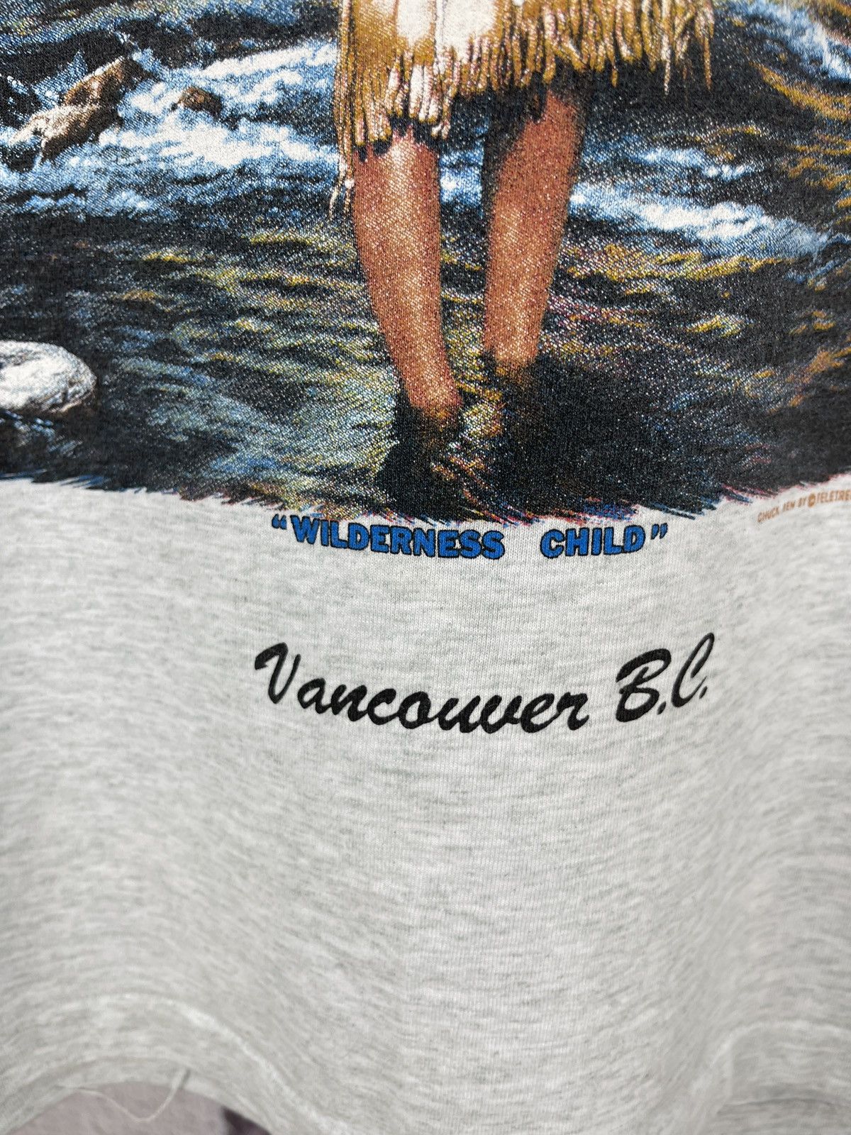 Vintage Screen Stars Vancouver 1992 “Wilderness child” Chuck Ren tee Size US XL / EU 56 / 4 - 8 Thumbnail