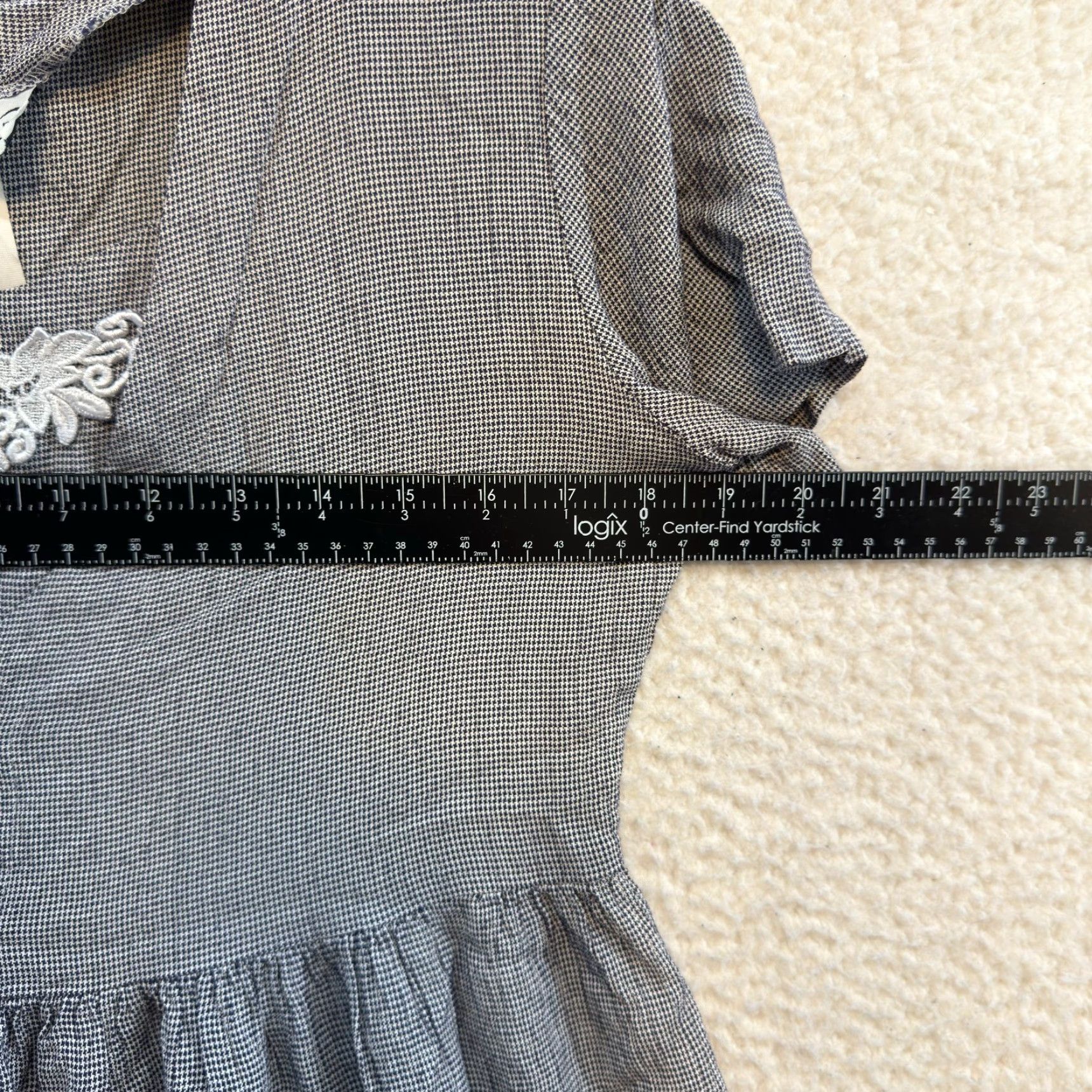 Vintage VINTAGE 90s En Focus Midi Dress L Black Prairie Cottagecore Edwardian Grandma Womens L Size L / US 10 / IT 46 - 4 Thumbnail