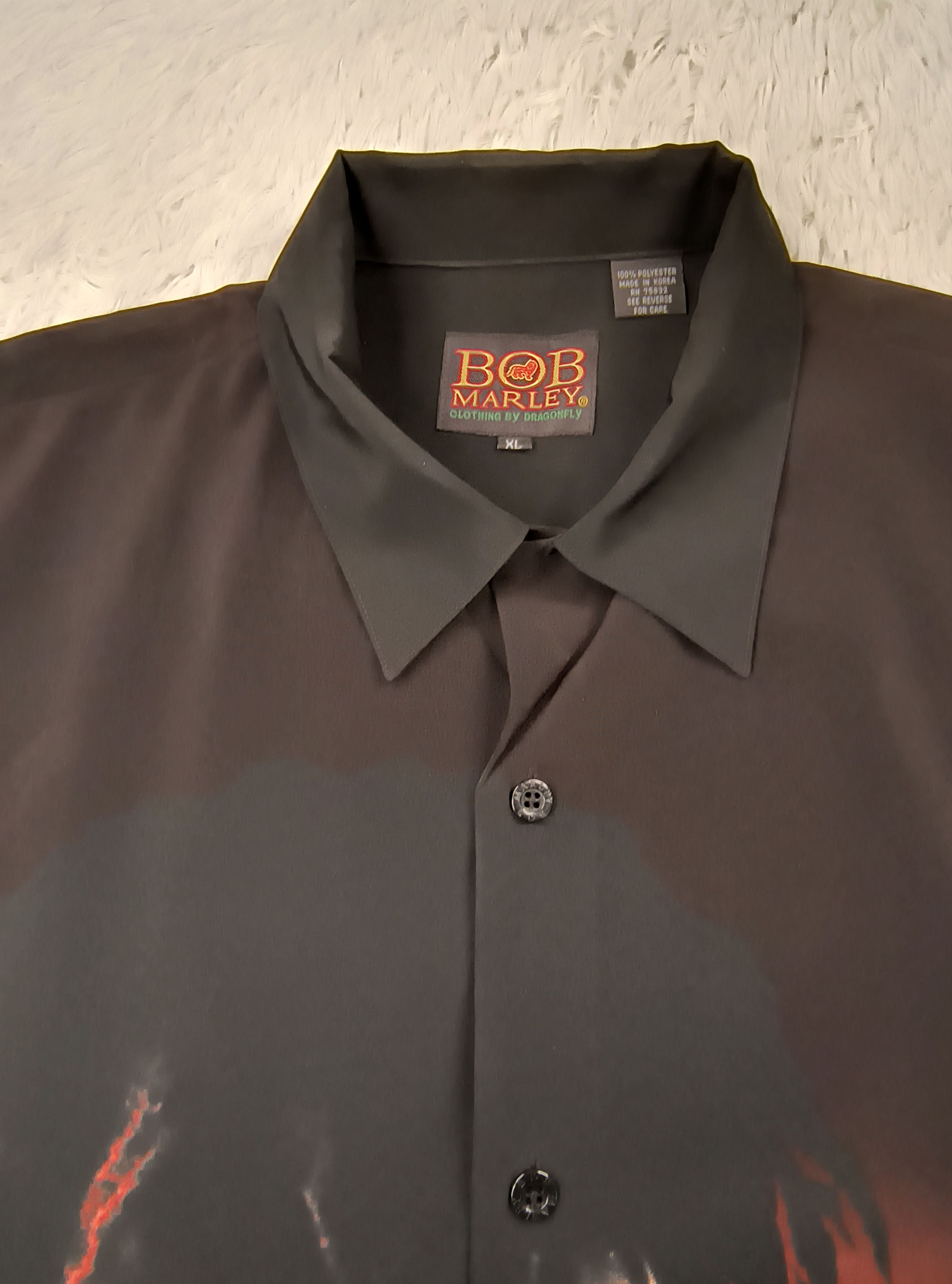 Bob Marley Vintage Bob Marley song of freedom 90s button up shirt Size US XL / EU 56 / 4 - 6 Thumbnail