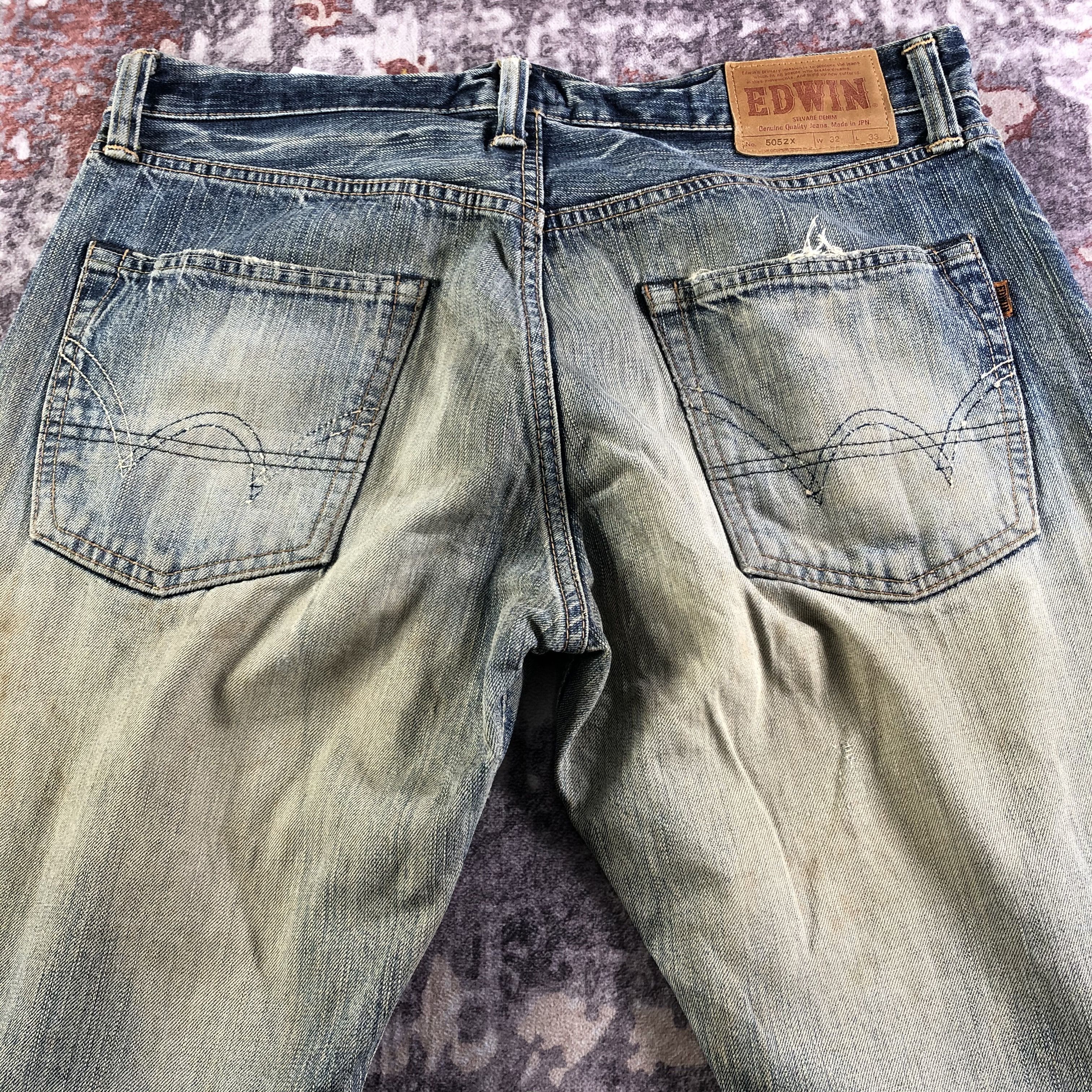 Edwin Vintage Edwin 505 Selvedge Jeans-JM3620 Size US 36 / EU 52 - 5 Thumbnail