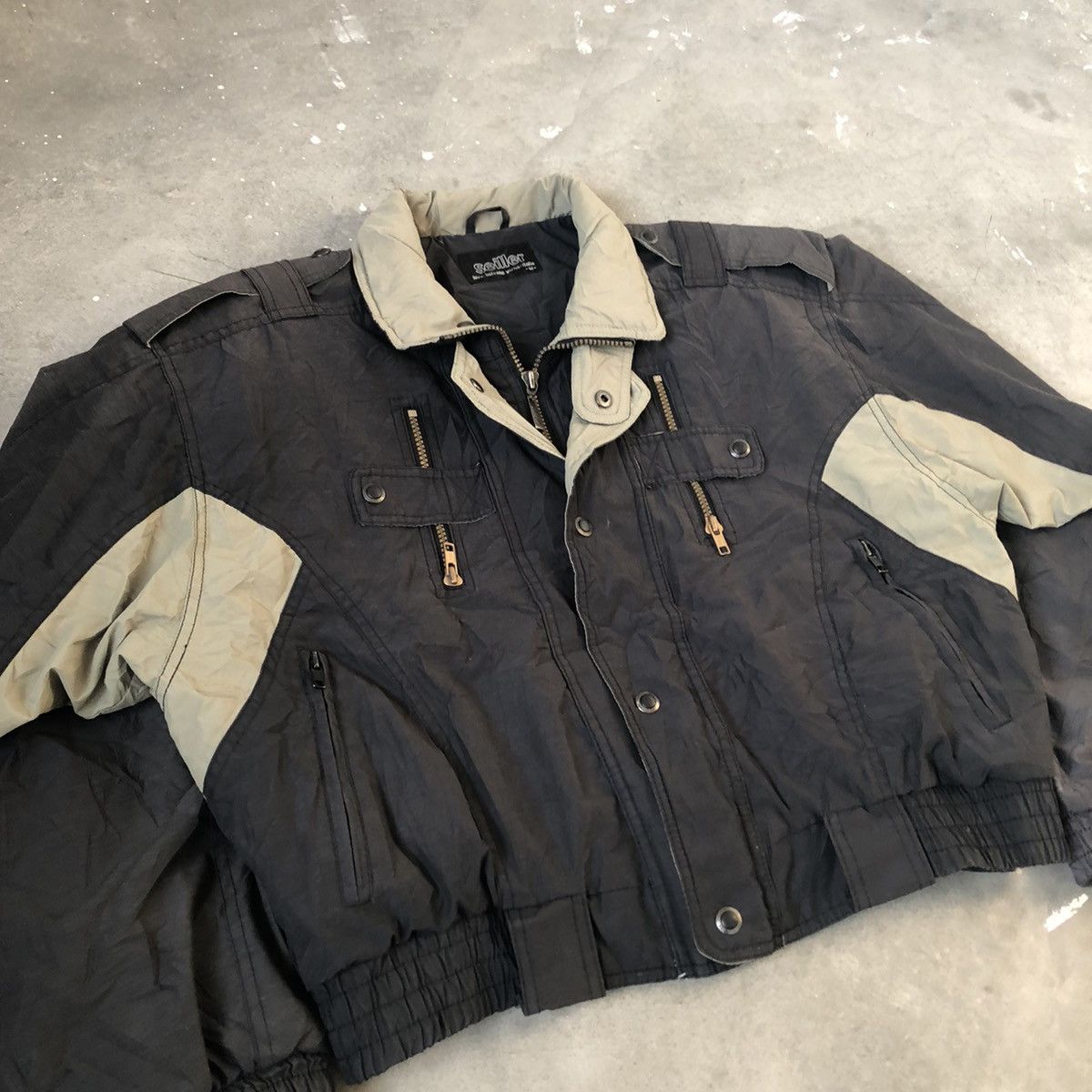 Le Laboureur × Vintage Vintage Cropped Seiller Ski Jacket 🍒 Size US M / EU 48-50 / 2 - 3 Thumbnail