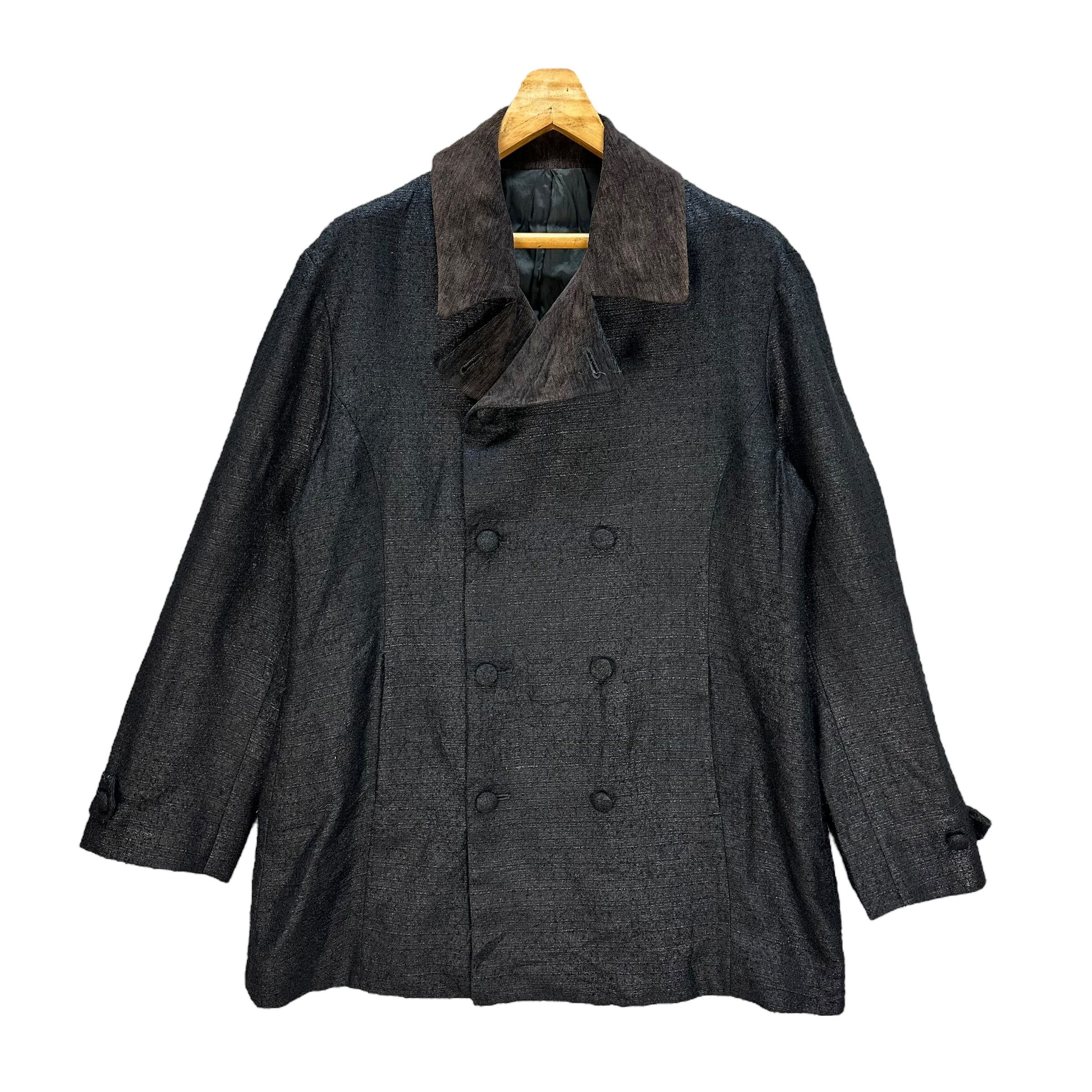 Bajra BAJRA Made in Japan Triacetate Double Breast Coat #A53-1230 Size US L / EU 52-54 / 3 - 1 Thumbnail