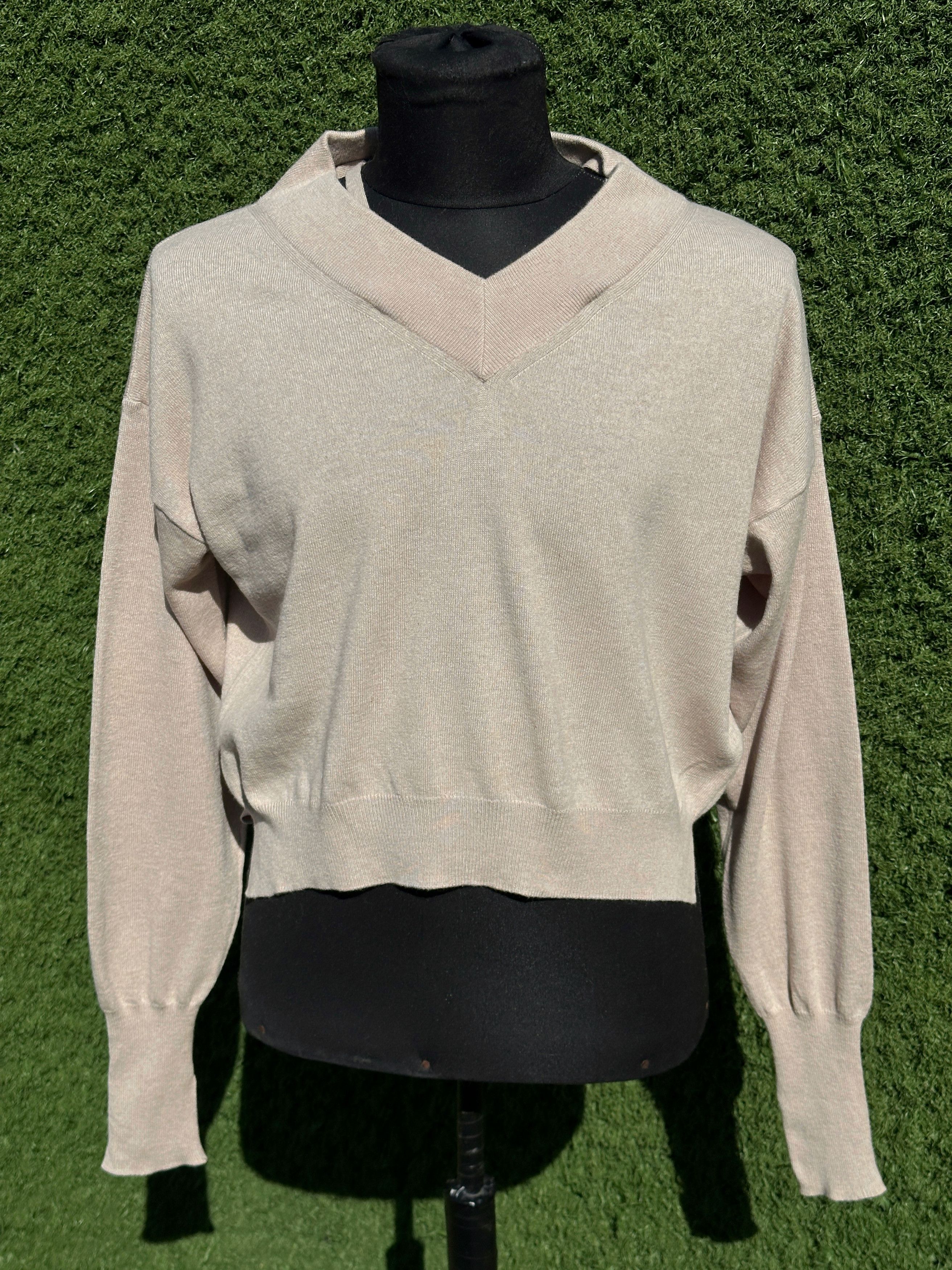 Maison Margiela Maison Martin Margiela Textured Knit Shawl Collar Size M Size S / US 4 / IT 40 - 1 Thumbnail