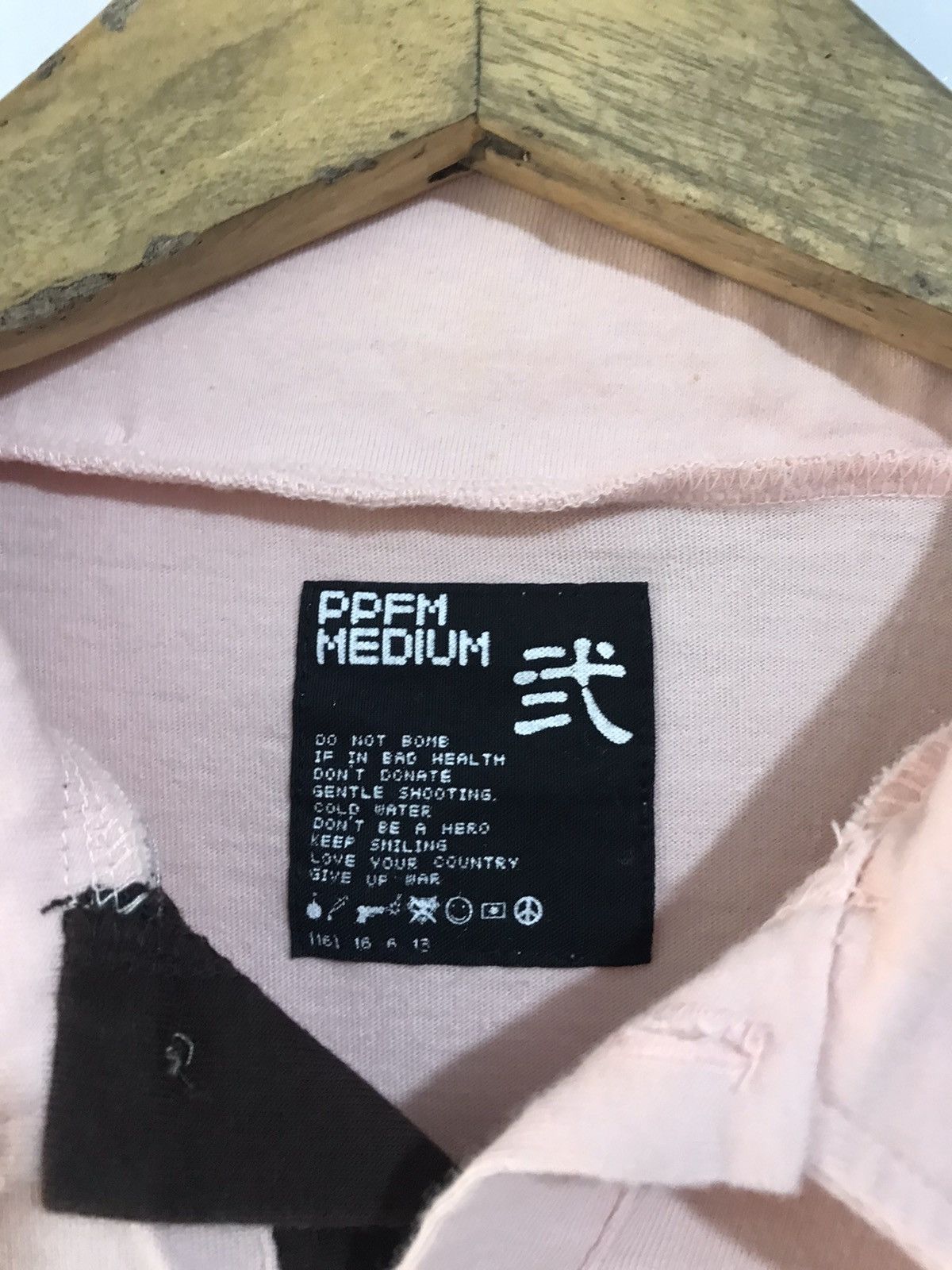 If Six Was Nine × Japanese Brand × PPFM PPFM 3tone Poloshirt Size US M / EU 48-50 / 2 - 4 Thumbnail