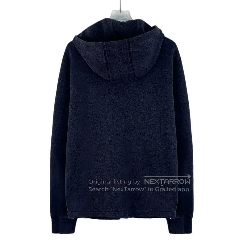 Louis Vuitton Louis Vuitton Blue-black medal-embroidered cotton hooded z Size US M / EU 48-50 / 2 - 2 Thumbnail