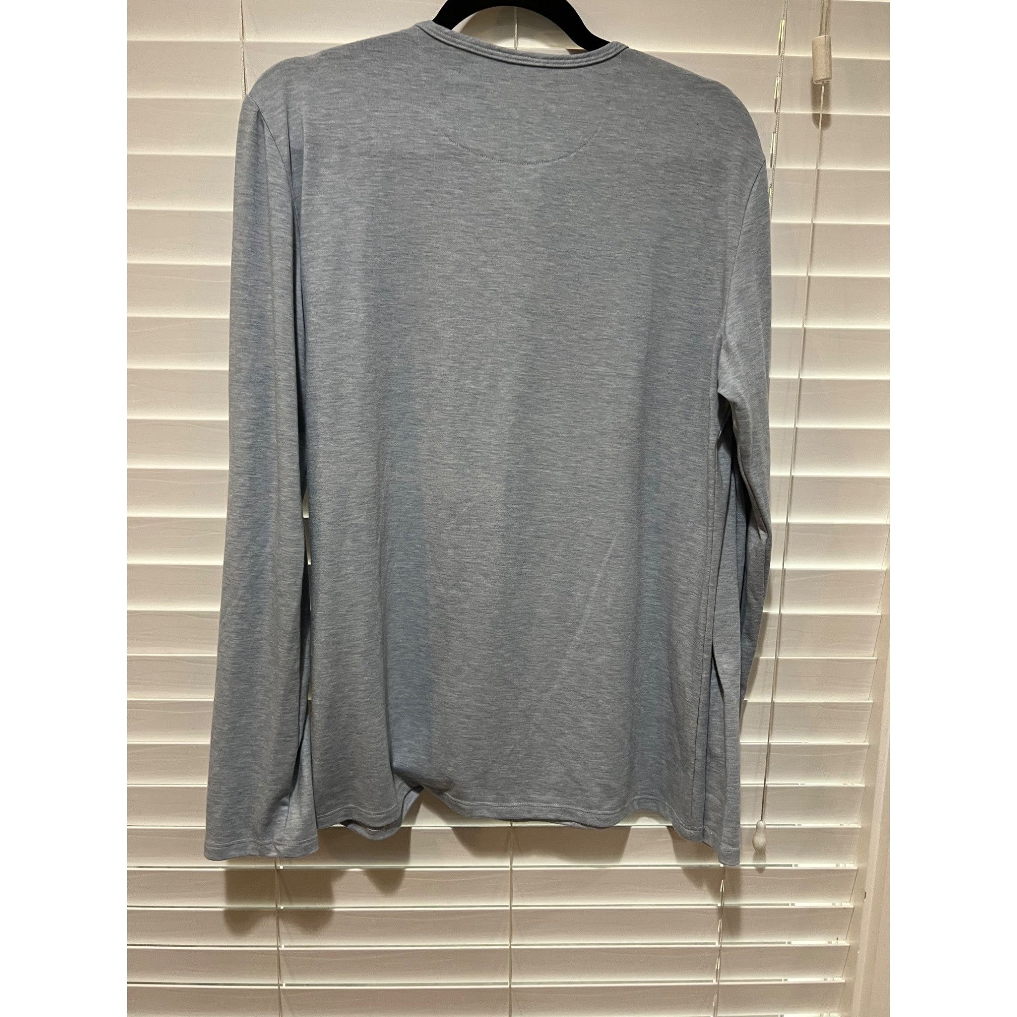 Mizzen+Main Mizzen and Main Long Sleeve Henley Shirt - Size M Size US M / EU 48-50 / 2 - 4 Thumbnail