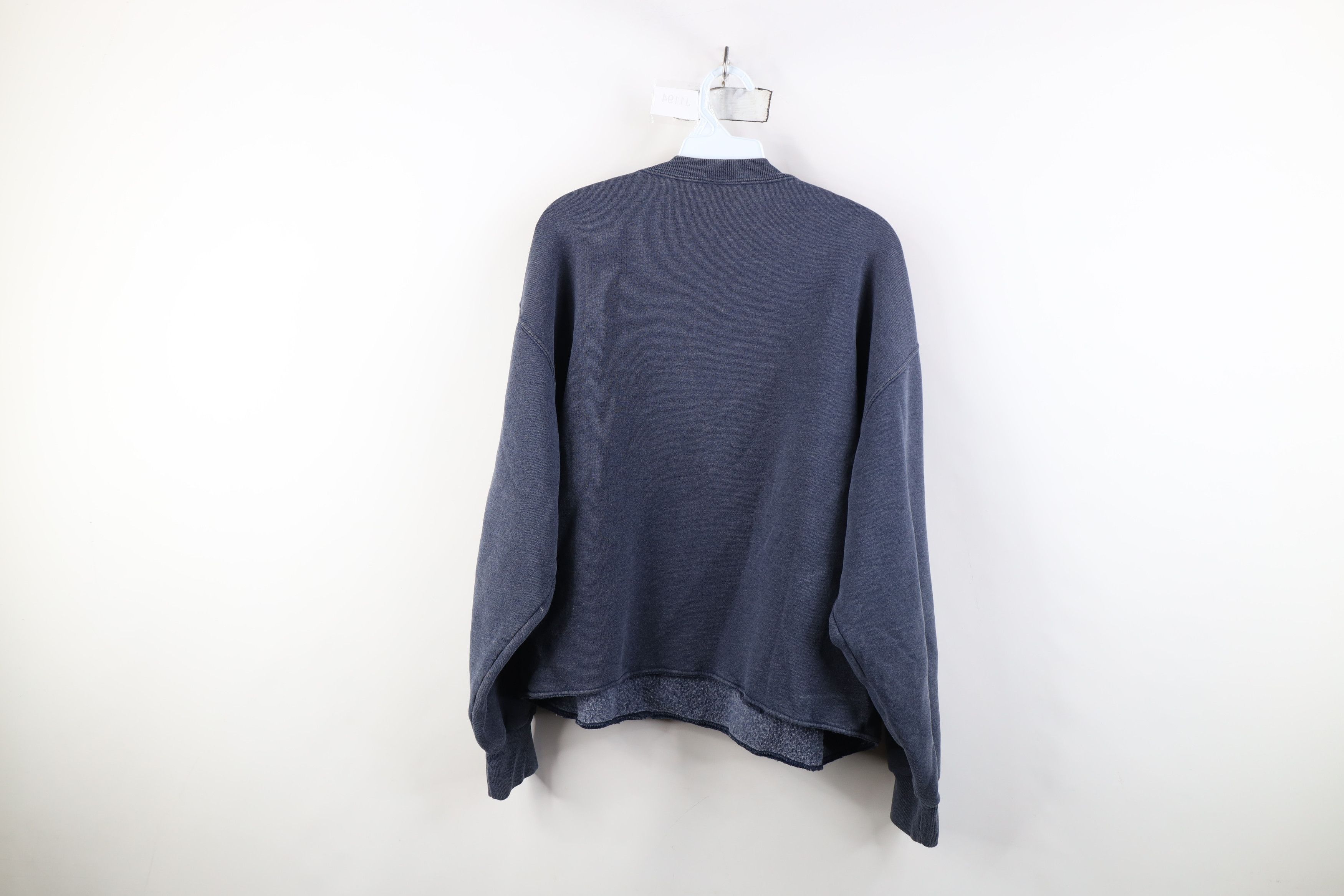 Russell Athletic Vintage 90s Russell Athletic Blank Cropped Sweatshirt Size L / US 10 / IT 46 - 13 Thumbnail