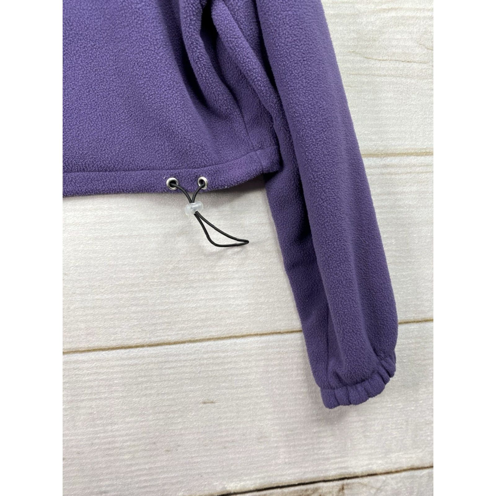 Topshop Topshop Womens Hoodie M Purple Oversized Adjustable Pullover Sweatshirt Casual Winter Modern Womens Size M / US 6-8 / IT 42-44 - 5 Thumbnail