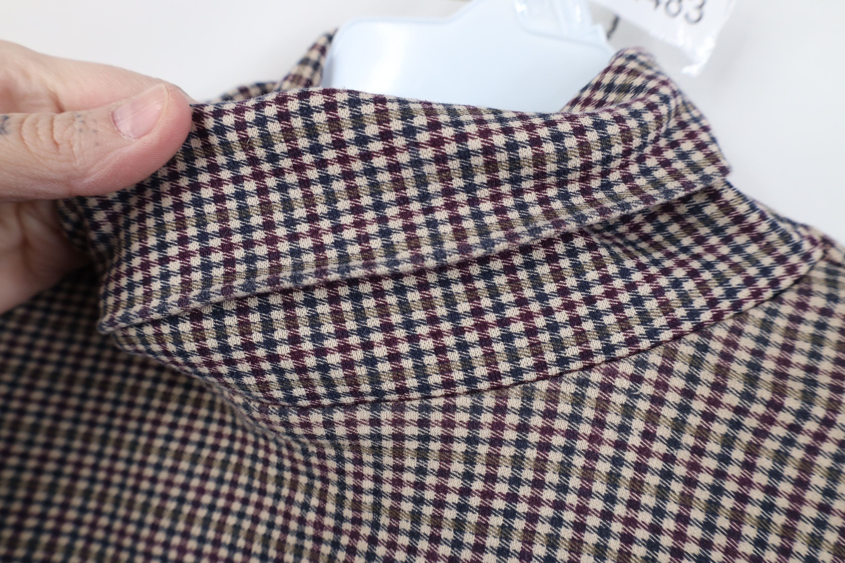 Vintage Vintage 90s Streetwear Long Sleeve Turtleneck T-Shirt Plaid Size XXL / US 16-18 / IT 52-54 - 4 Thumbnail