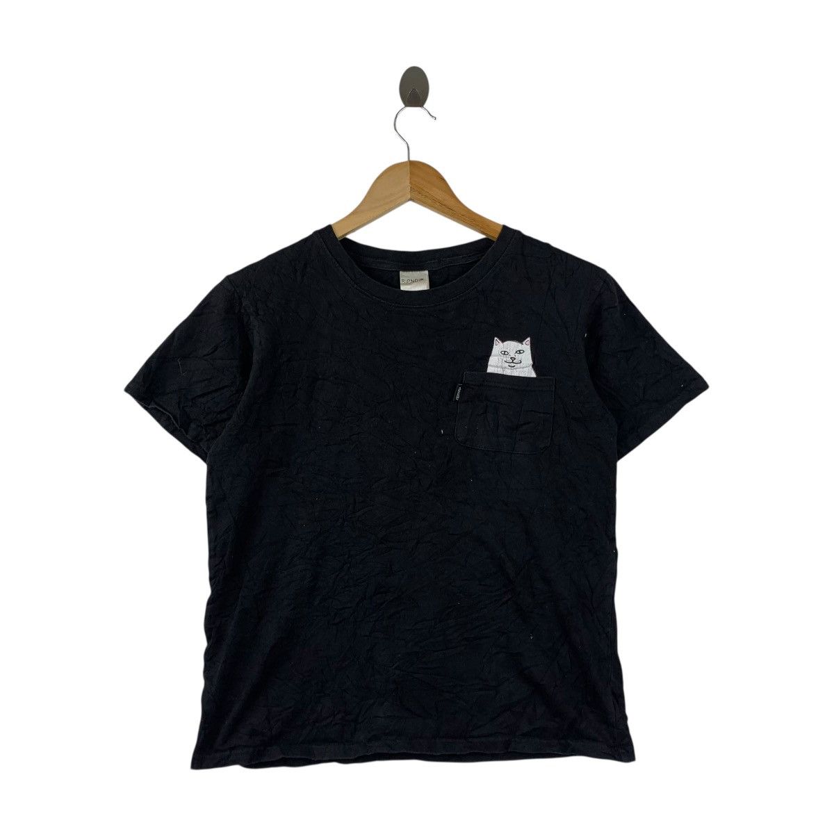 RIPNDIP RIPNDIP Praying Hands Back Print Tee Black Lord Nermal Pocke Size US M / EU 48-50 / 2 - 2 Thumbnail