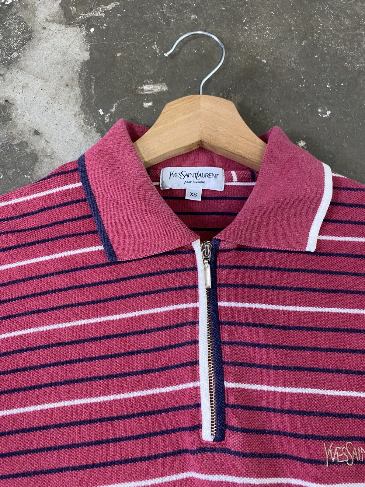 Yves Saint Laurent Yves Saint Lauren Pour Homme Colar Shirt Size US XS / EU 42 / 0 - 6 Thumbnail