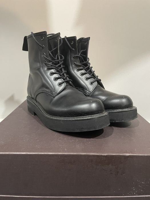 Christian Dada [RELIST SOON]Christian Dada Combat Boots 40MM Heel | Grailed