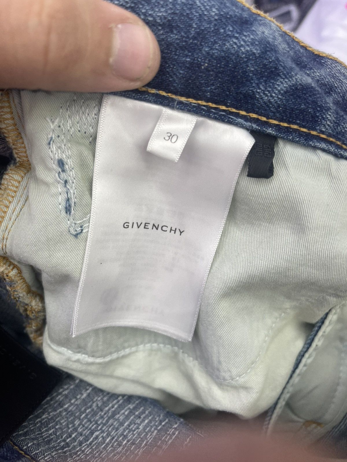 Givenchy Givenchy jeans (blue) Size US 30 / EU 46 - 7 Thumbnail