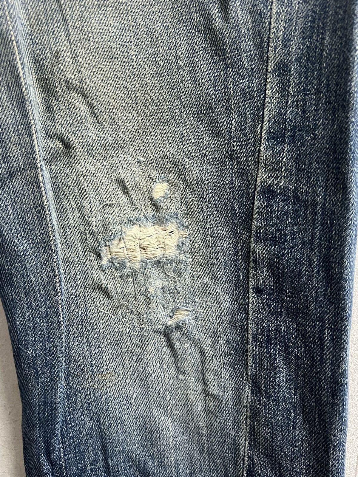 Vintage Vintage 1950s RANCH CRAFT Side Zipper Jeans - Fabulous! Size US 27 - 8 Thumbnail
