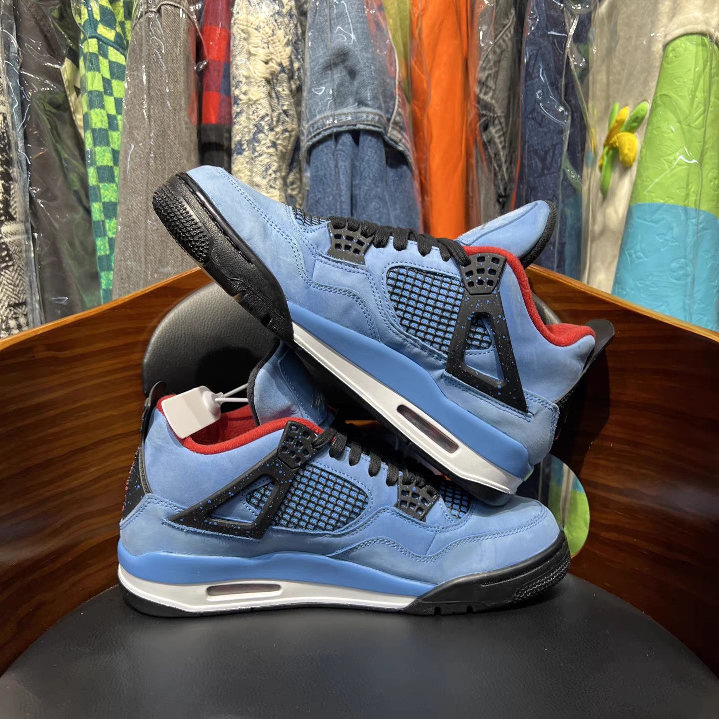 Jordan Brand Air Jordan 4 × Travis Scott Sneakers K15 Size US 10 / EU 43 - 7 Thumbnail