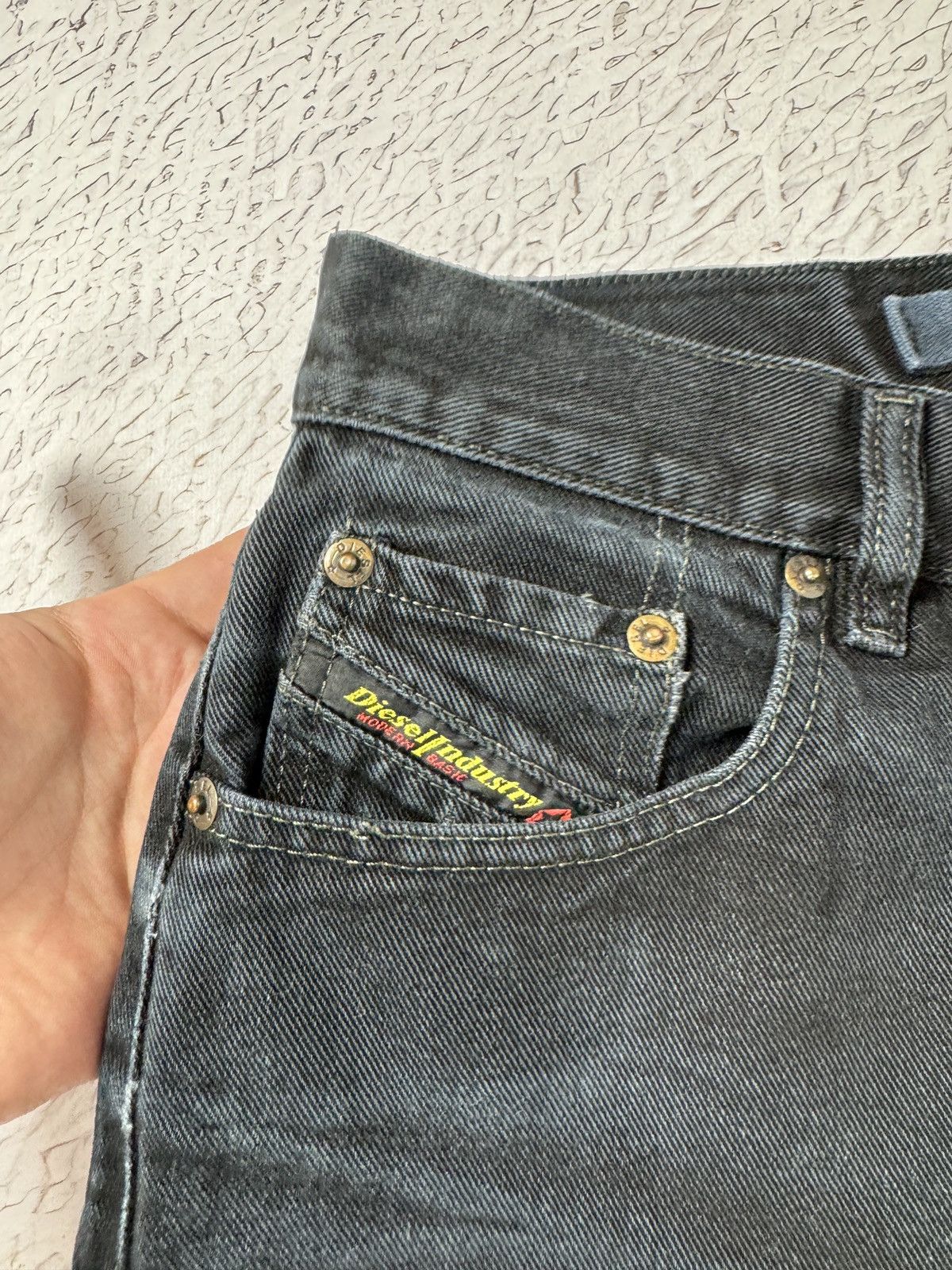 Diesel Diesel vintage faded distressed black denim jeans Size US 30 / EU 46 - 9 Thumbnail