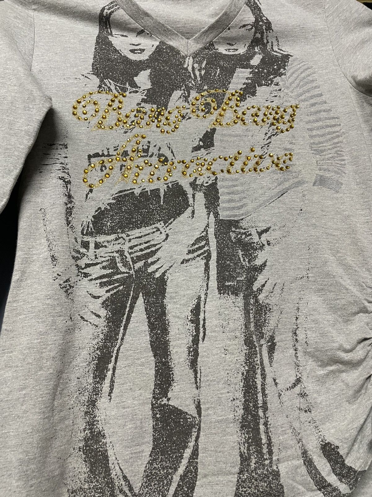 Hysteric Glamour Vintage 1990s Japan Designer Bang Bang Hysteric Girl Tshirt Size US S / EU 44-46 / 1 - 6 Thumbnail