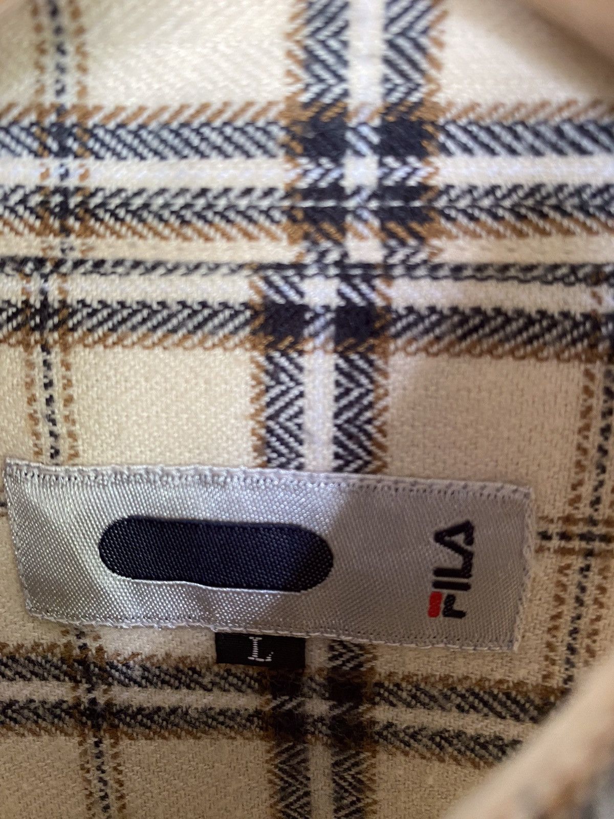 Fila Vintage Fila Plaid Tartan Flannel Shirt Size US L / EU 52-54 / 3 - 4 Thumbnail